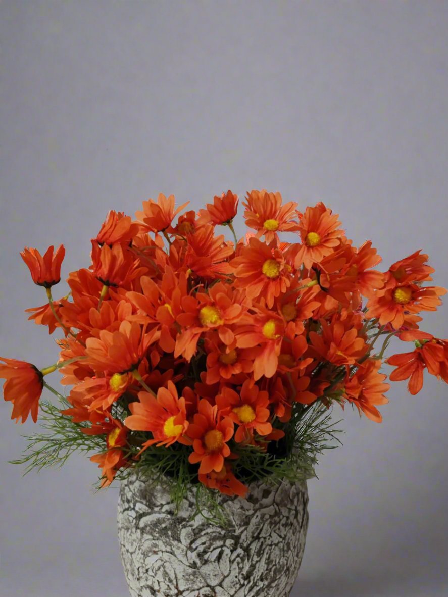 Artificial Orange Wildflowers