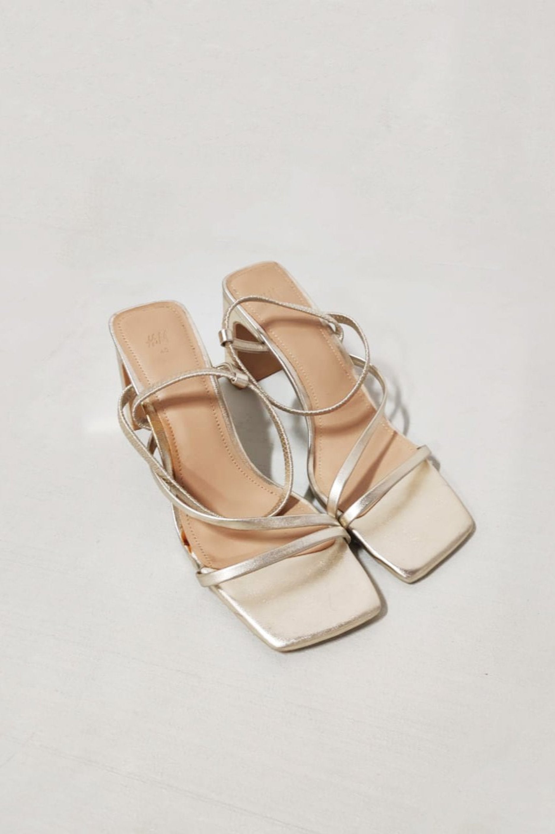 Nude Heel Sandals Eu40