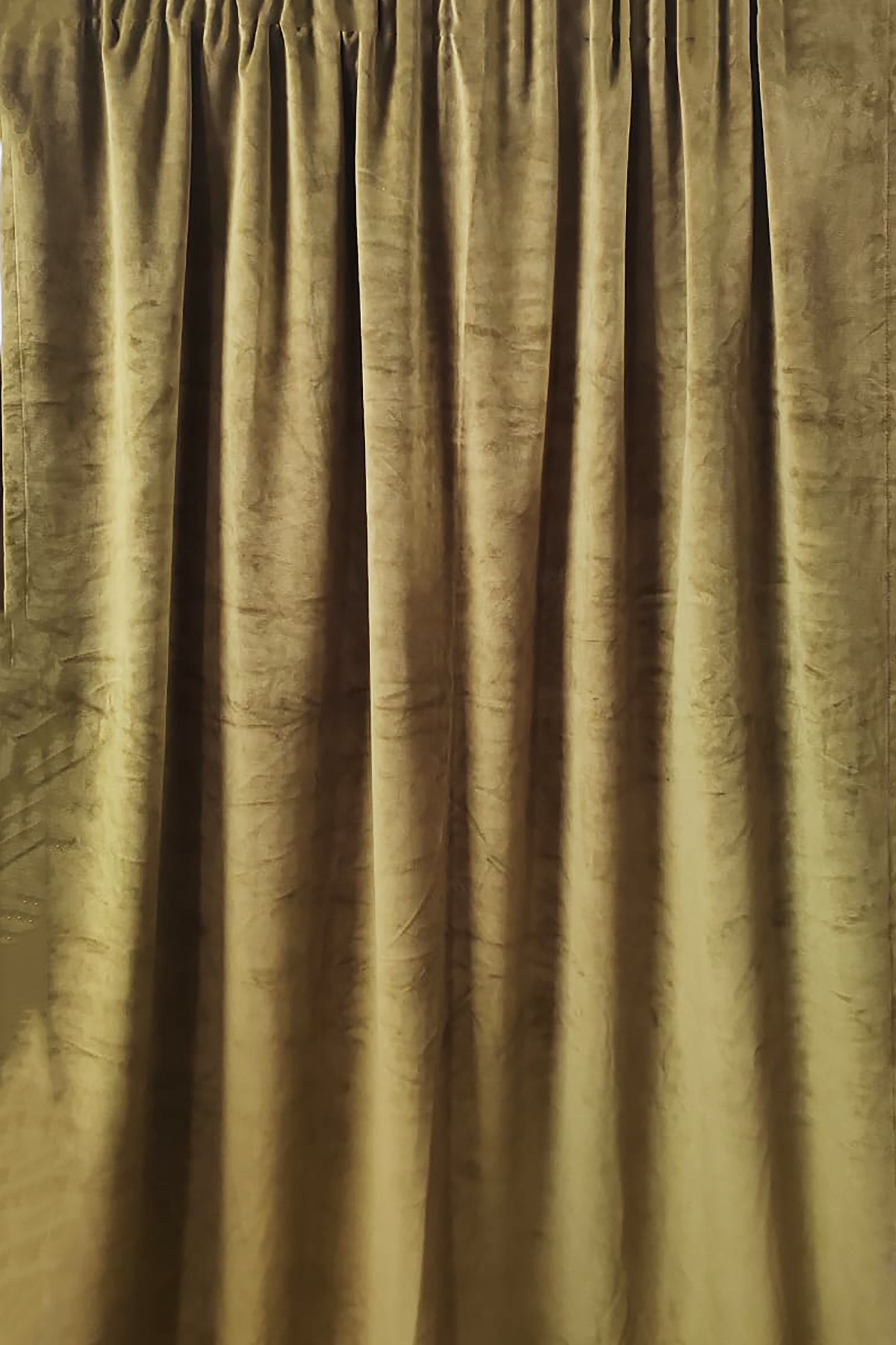 Dark Green Velvet Curtains