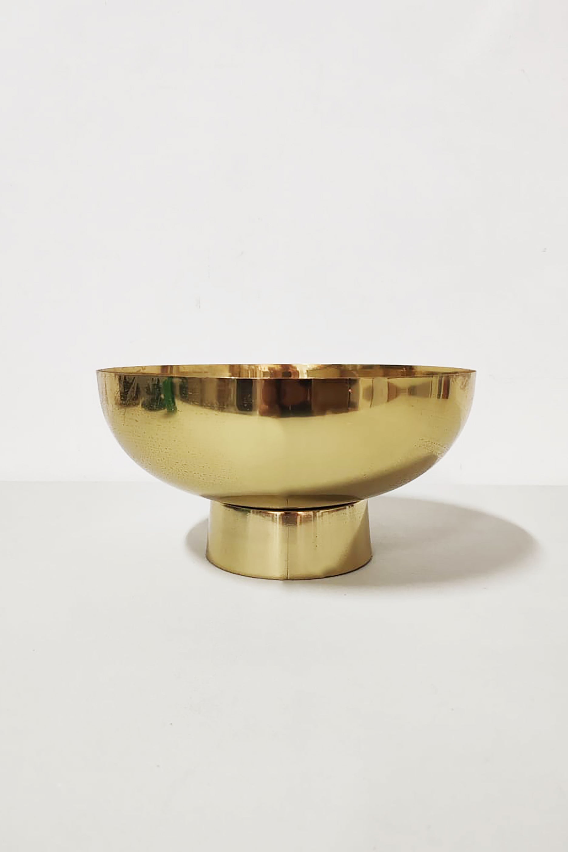 Gold Pedestal Fruit Bowl