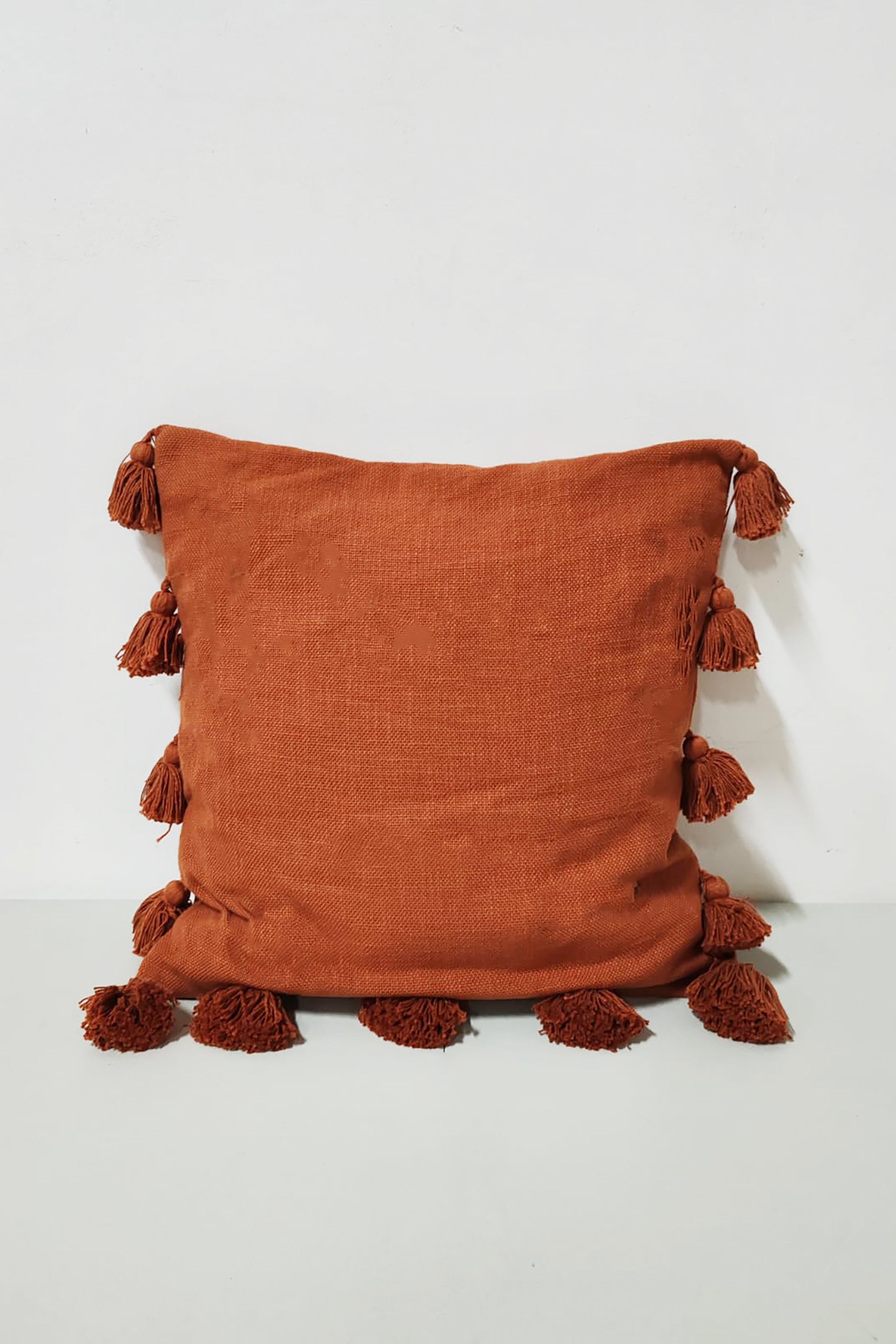 Boho Burnt Orange Cushion