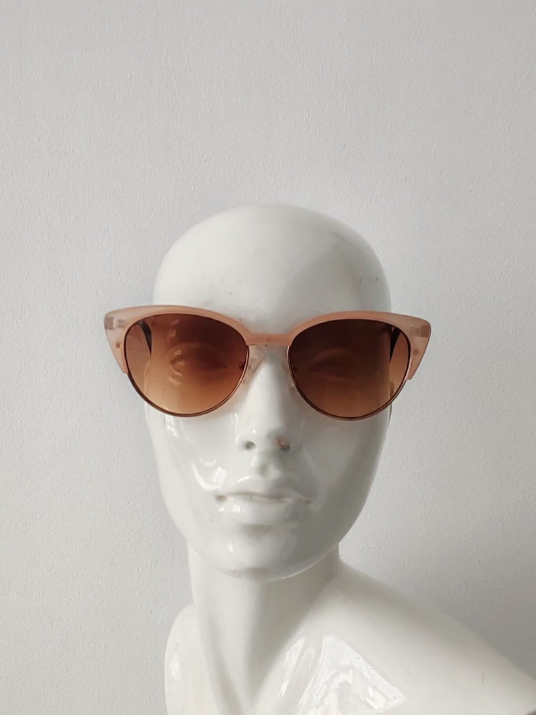 Pink Tortoise Shell with Brown Tinted Sunglasses