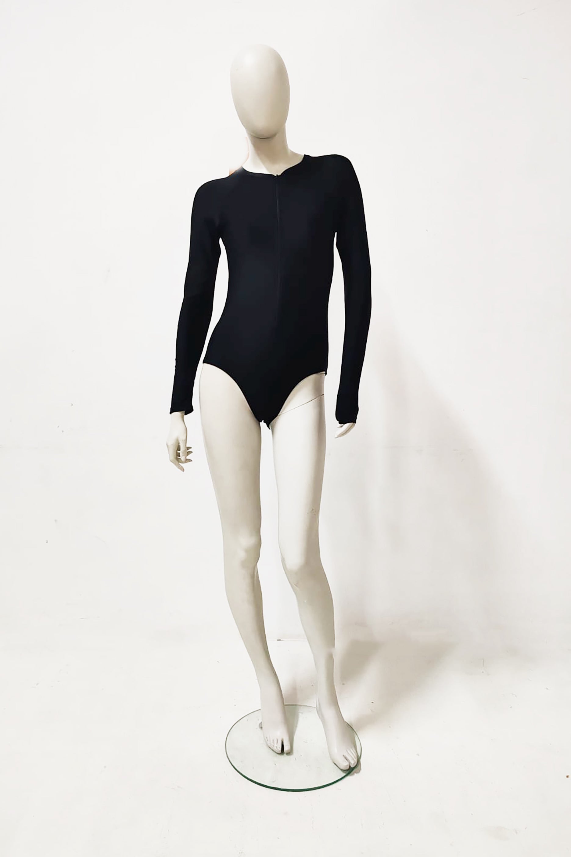 Black Long Sleeve Swimsuit