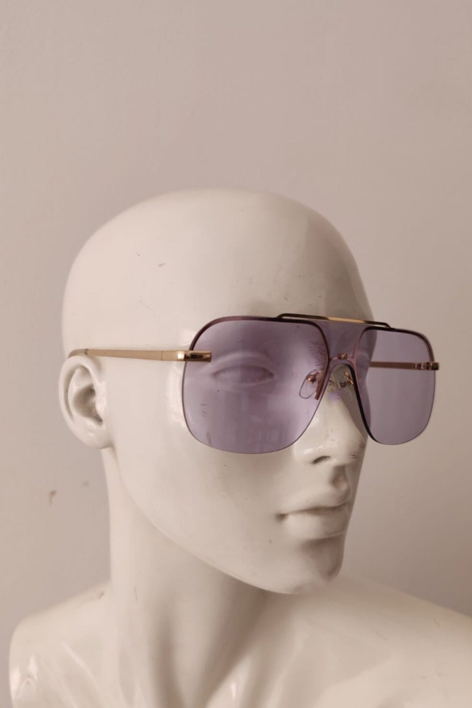 Purple Tinted Sunglasses