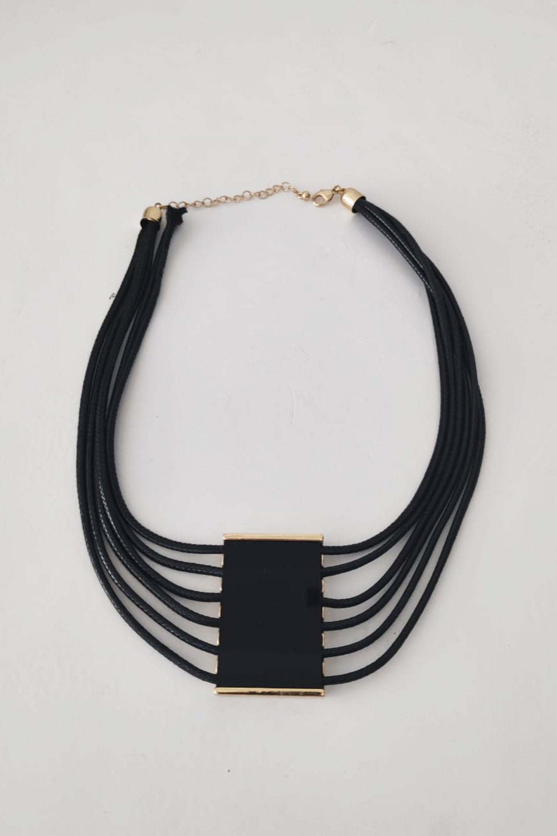 Black Rope Necklace