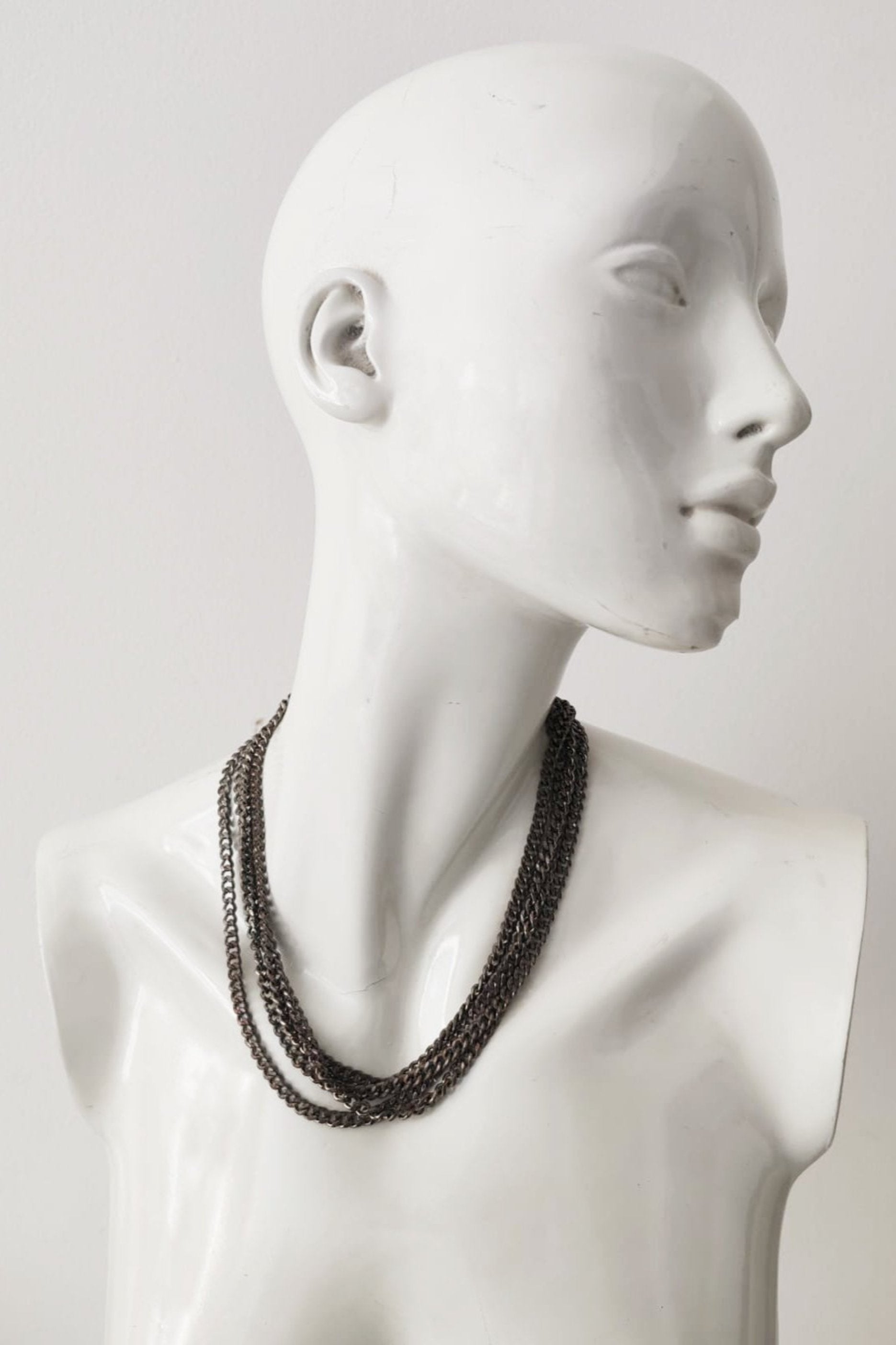 Black Stainless Steel Cuban Necklace