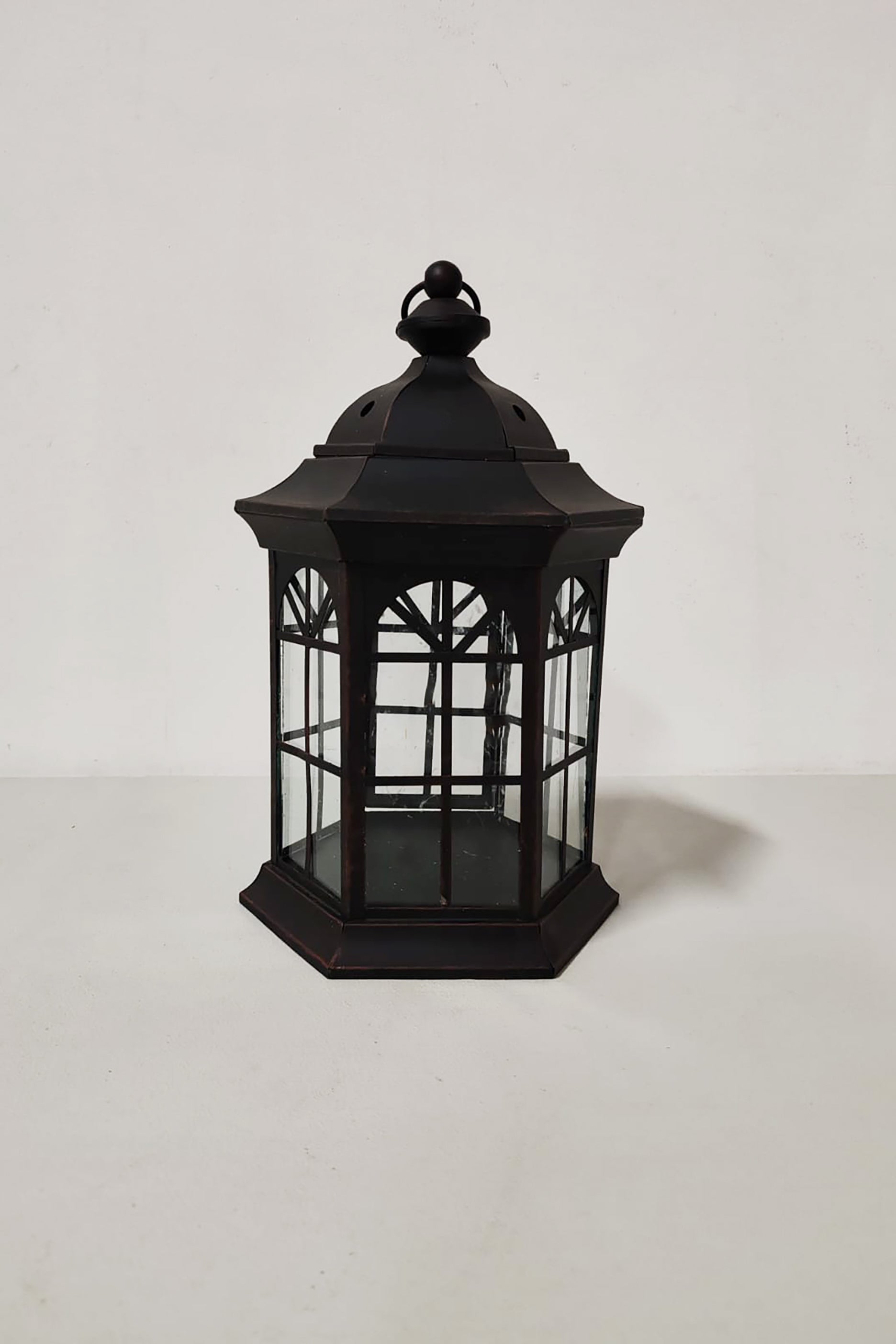 Black Scroll Candle Lanterns (H34cm) (3pcs available)