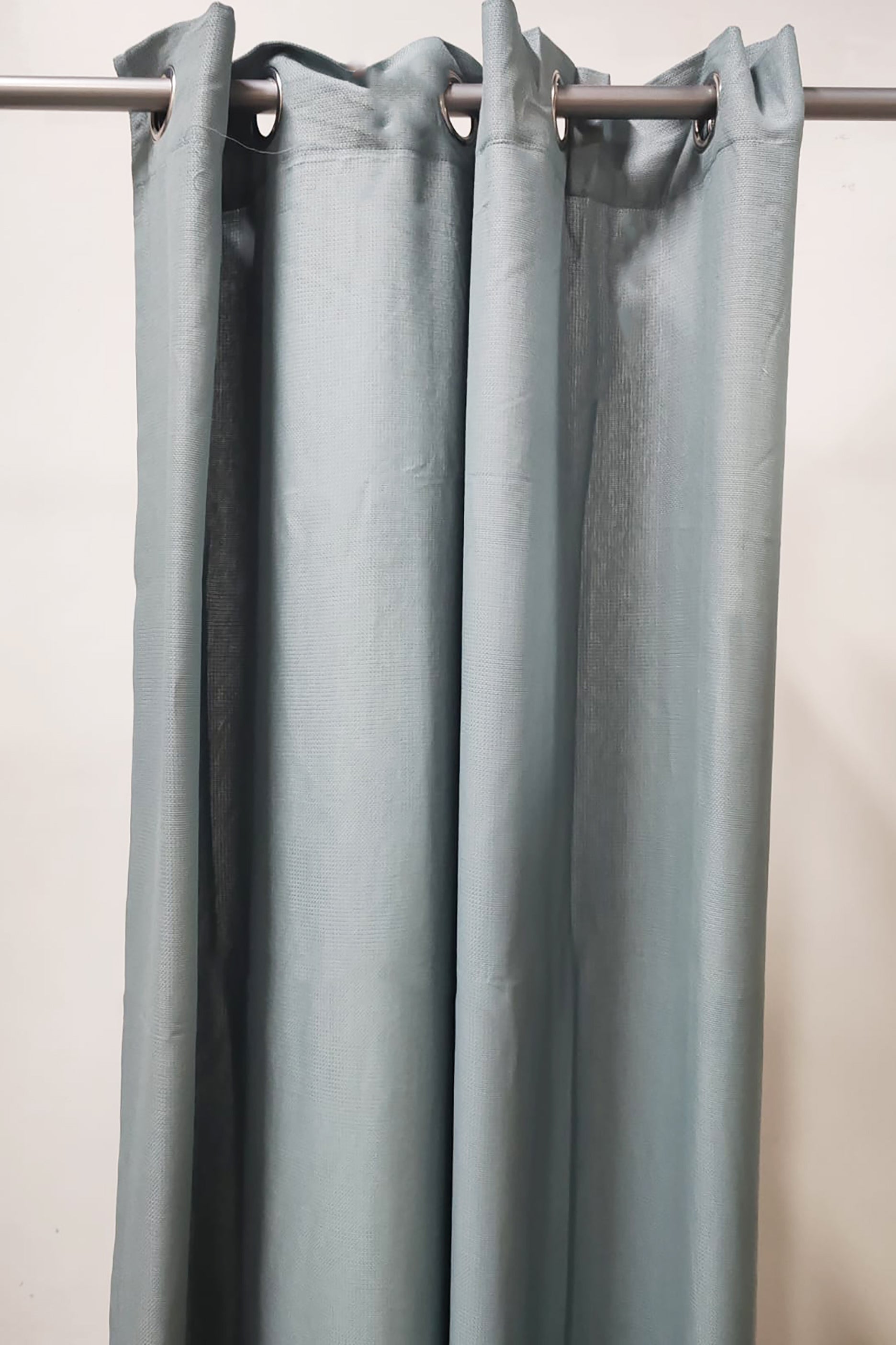 Grey Window Curtains (1 Pair/2 pieces)