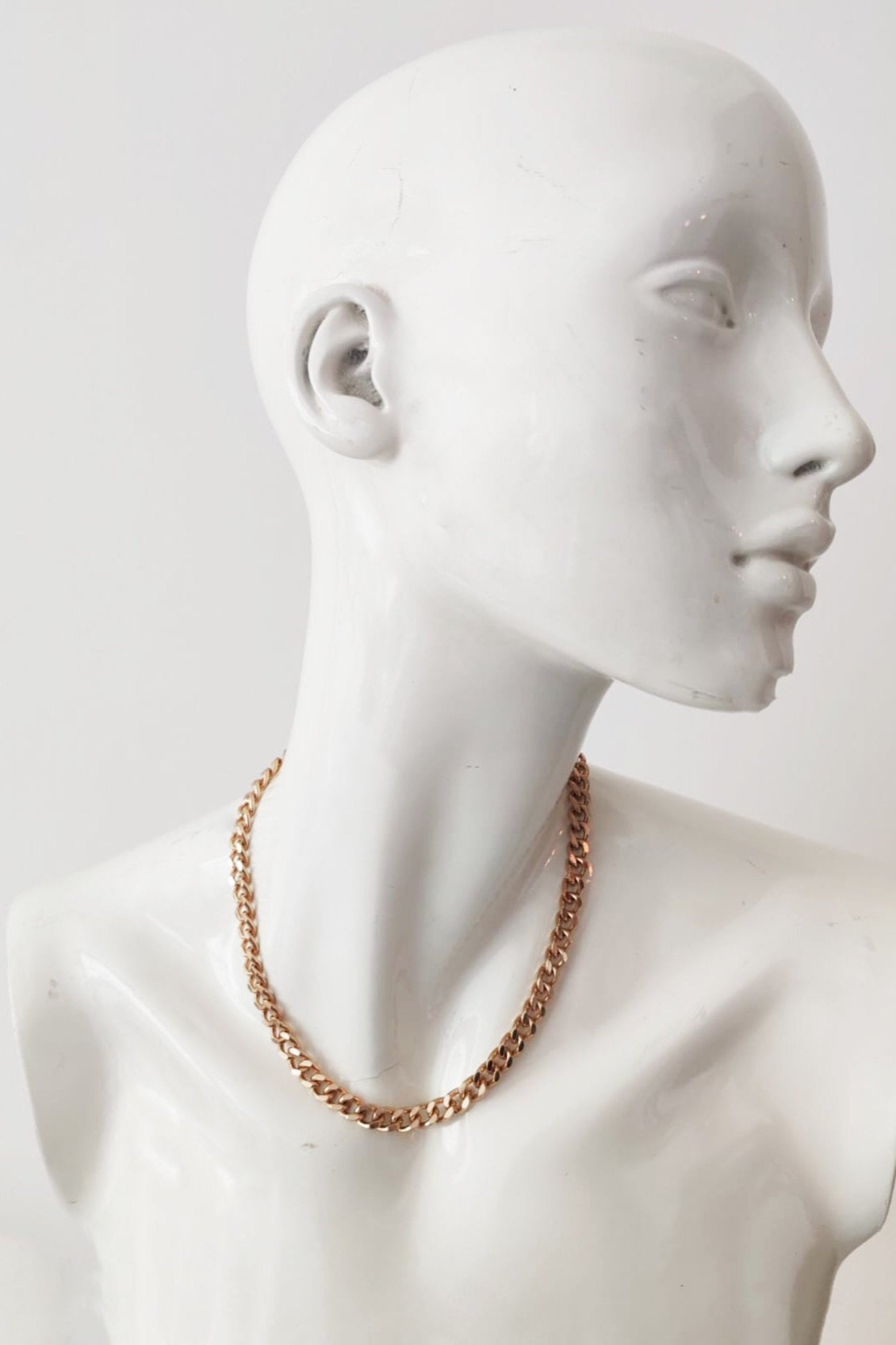 Gold Cuban Chain Necklace