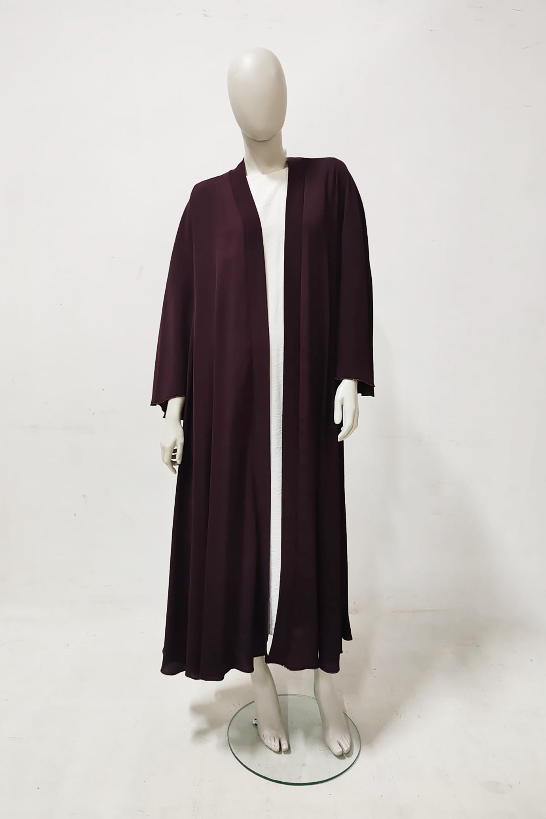 Maroon Long Abaya