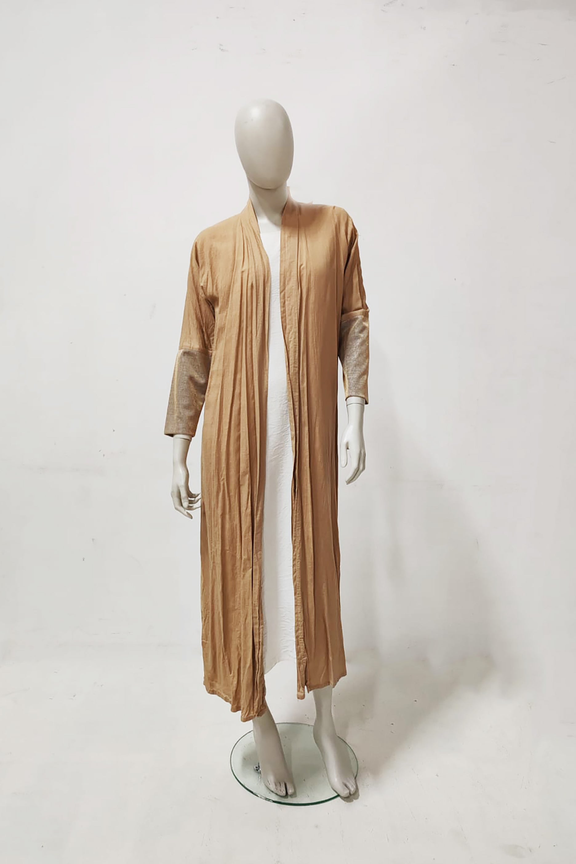 Brown Linen Abaya