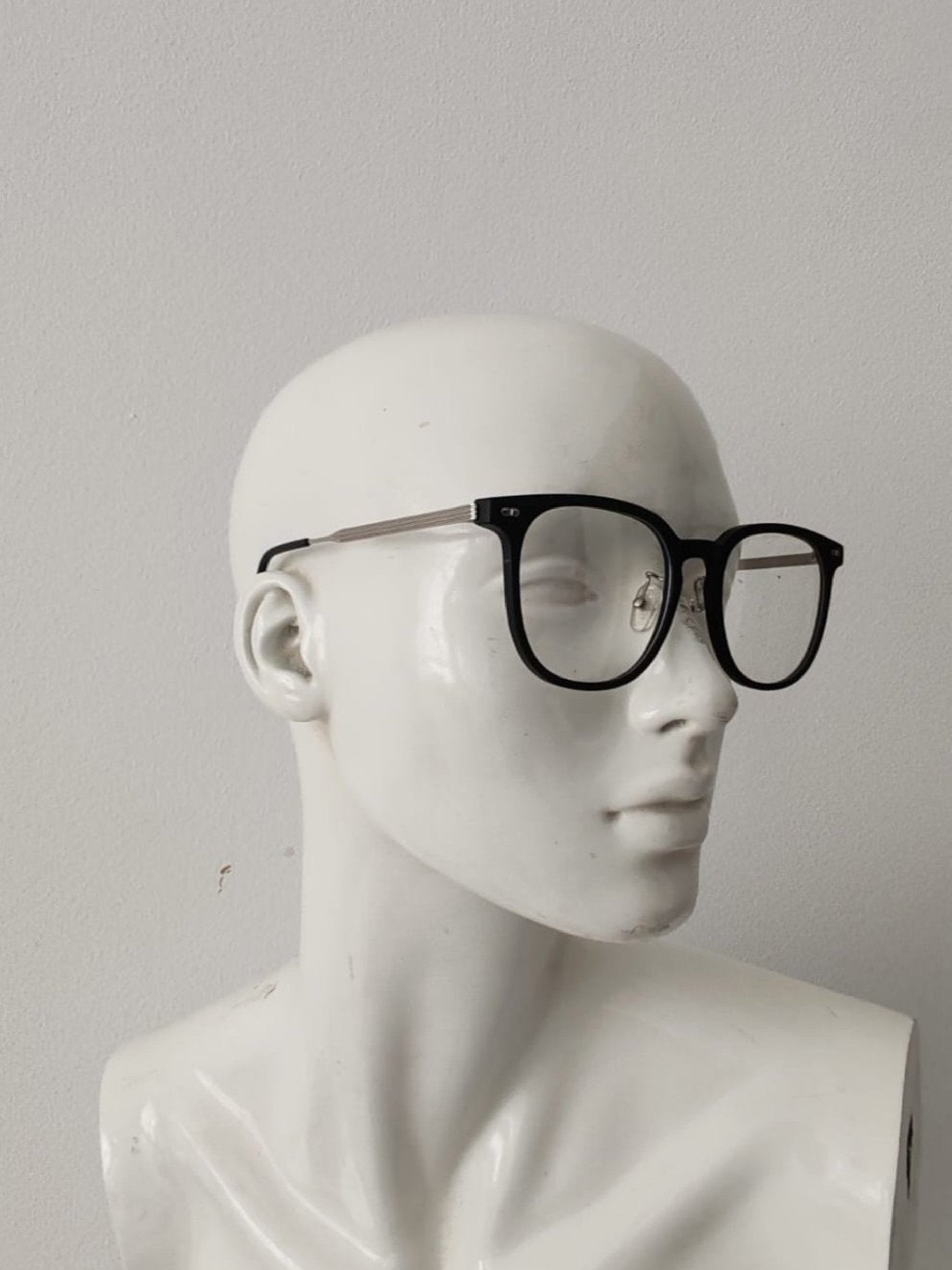 Black Frame with Clear Tint Sunglasses