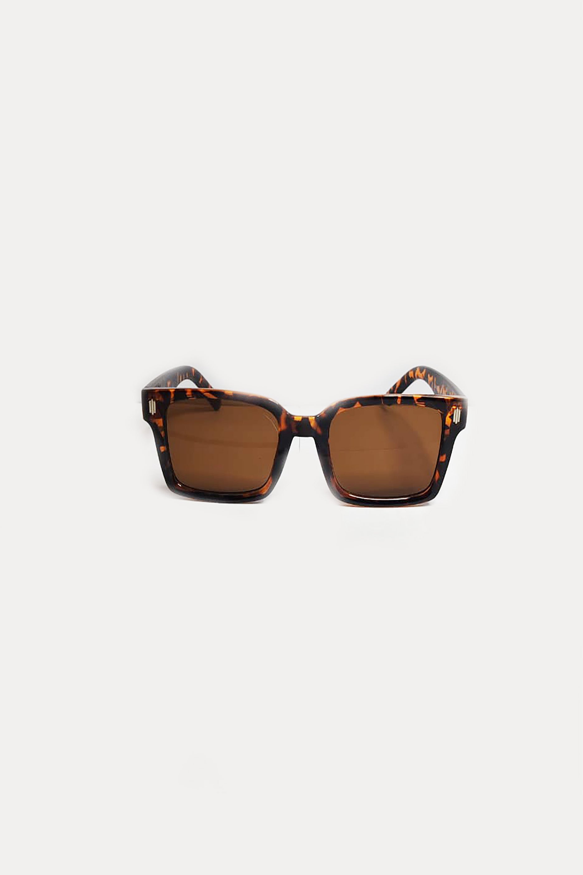 Tortoise Shell with Brown Tinted Sunglasses