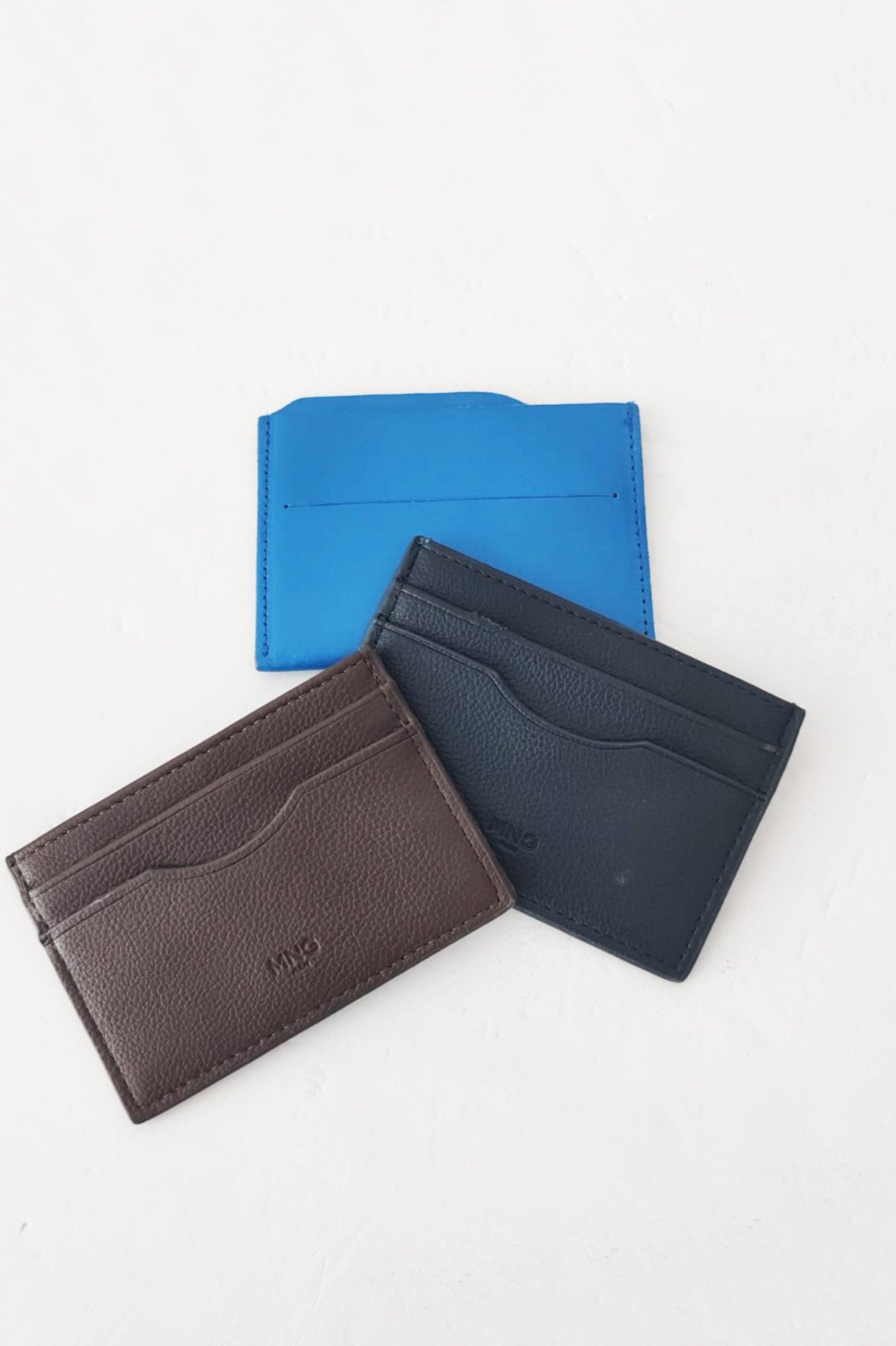 Leather Card Holder Set