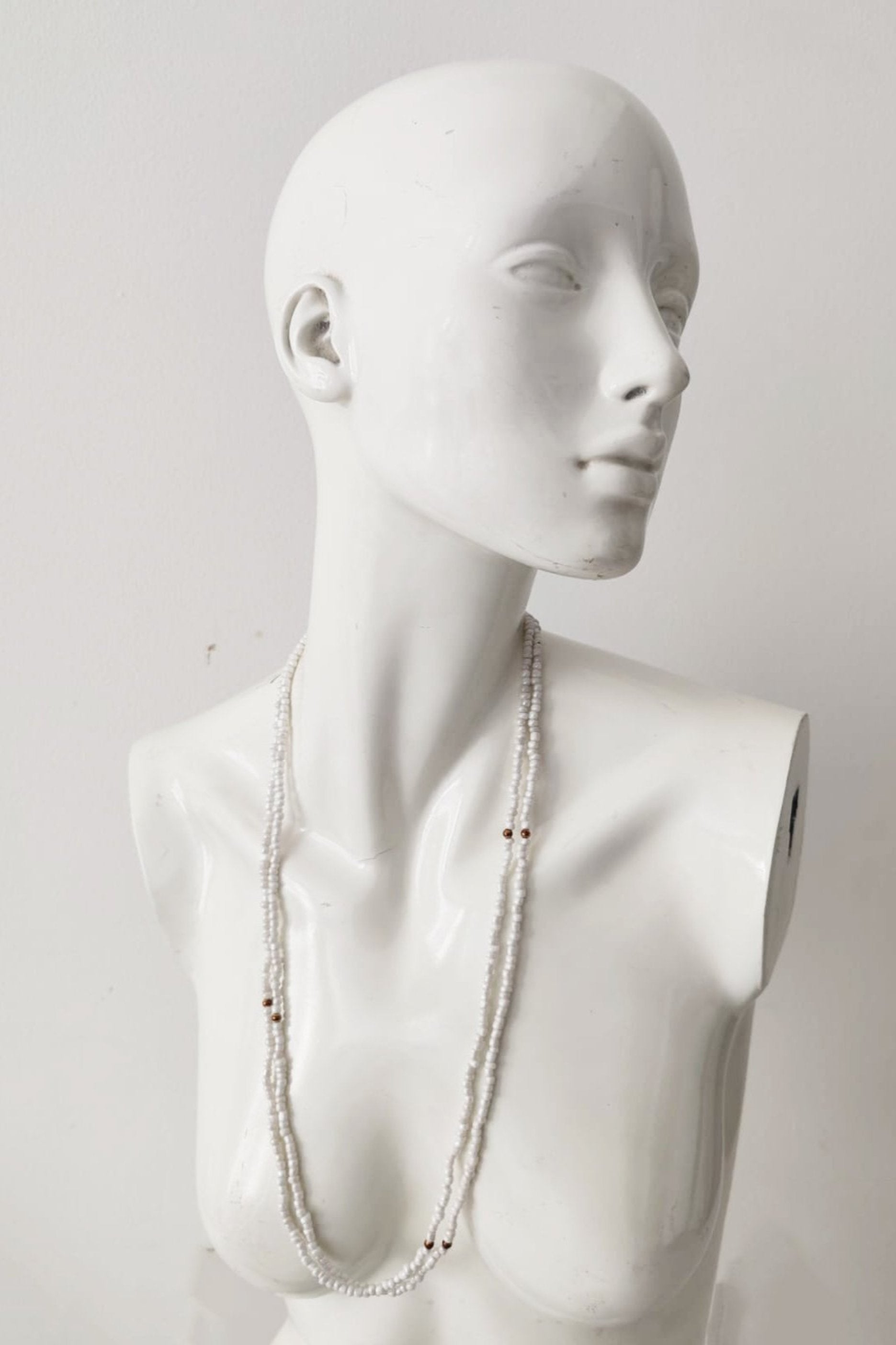 Bead And Pearl Necklace Set