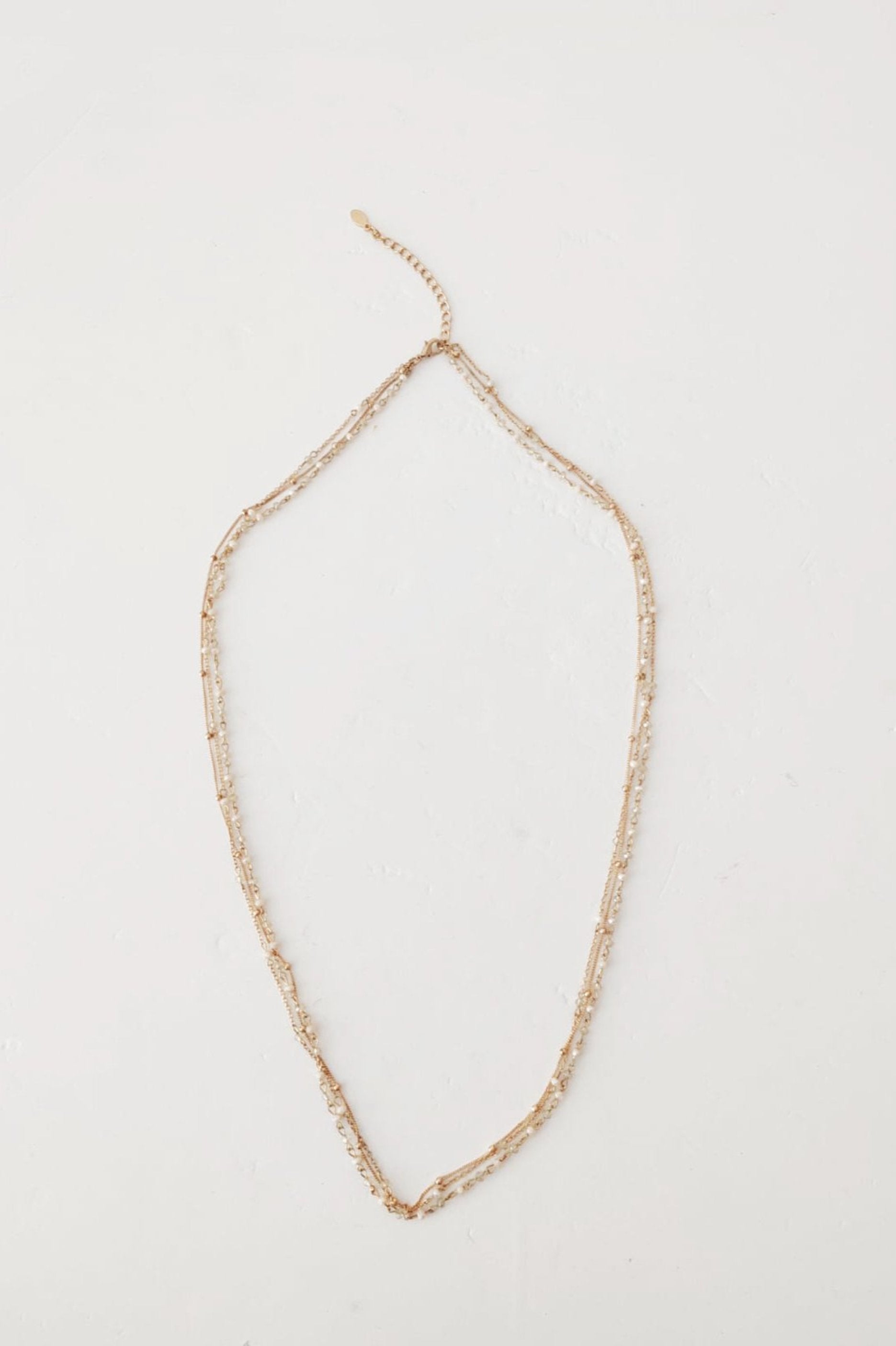 Long Gold Necklace