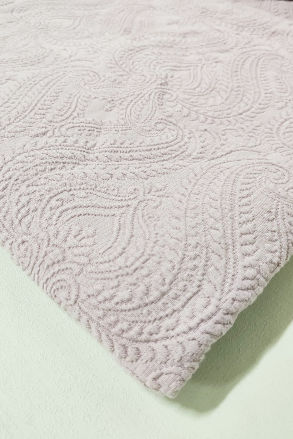 Grey Embossed Design Blanket