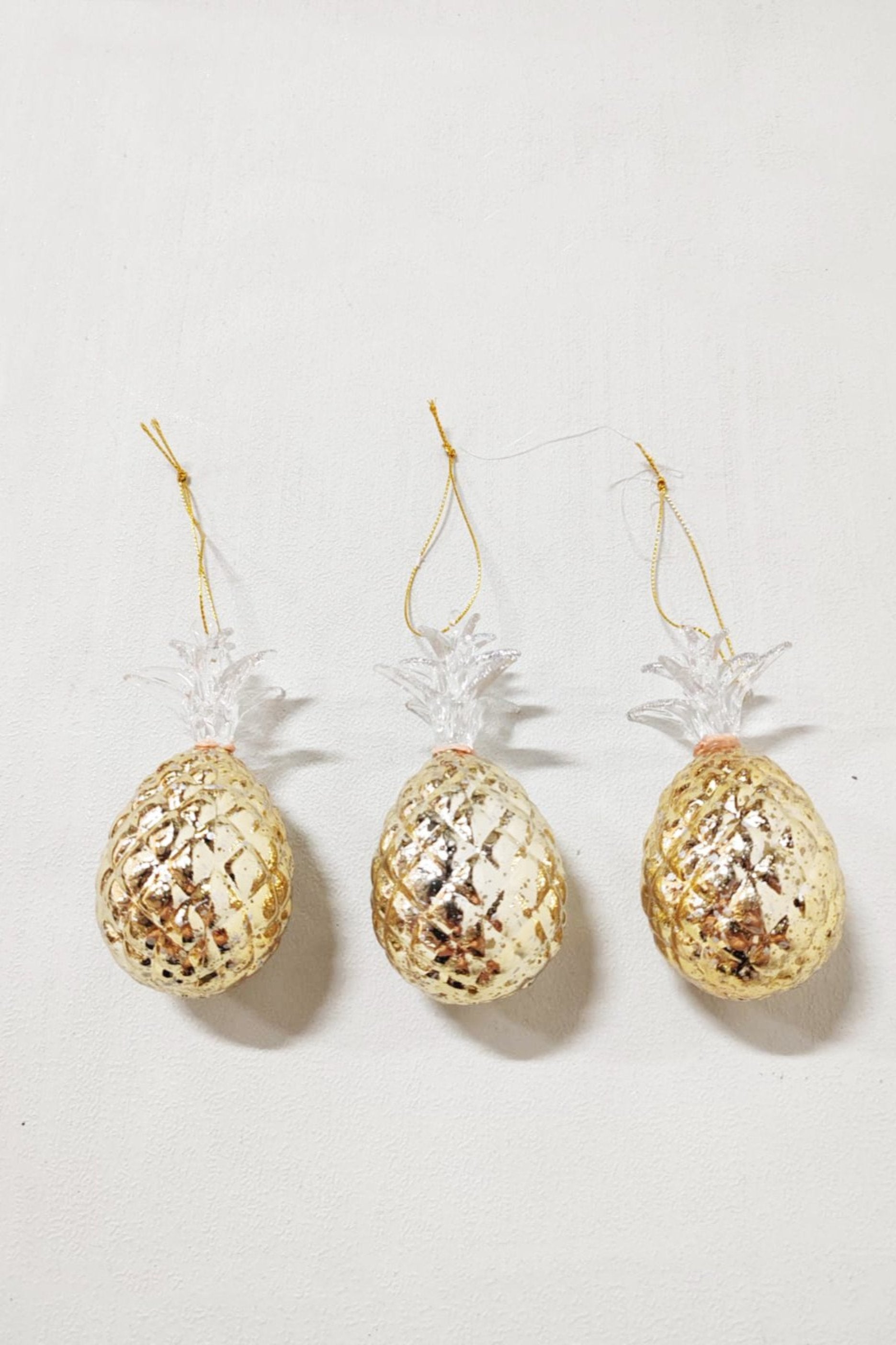 Pineapple Christmas Decor Set