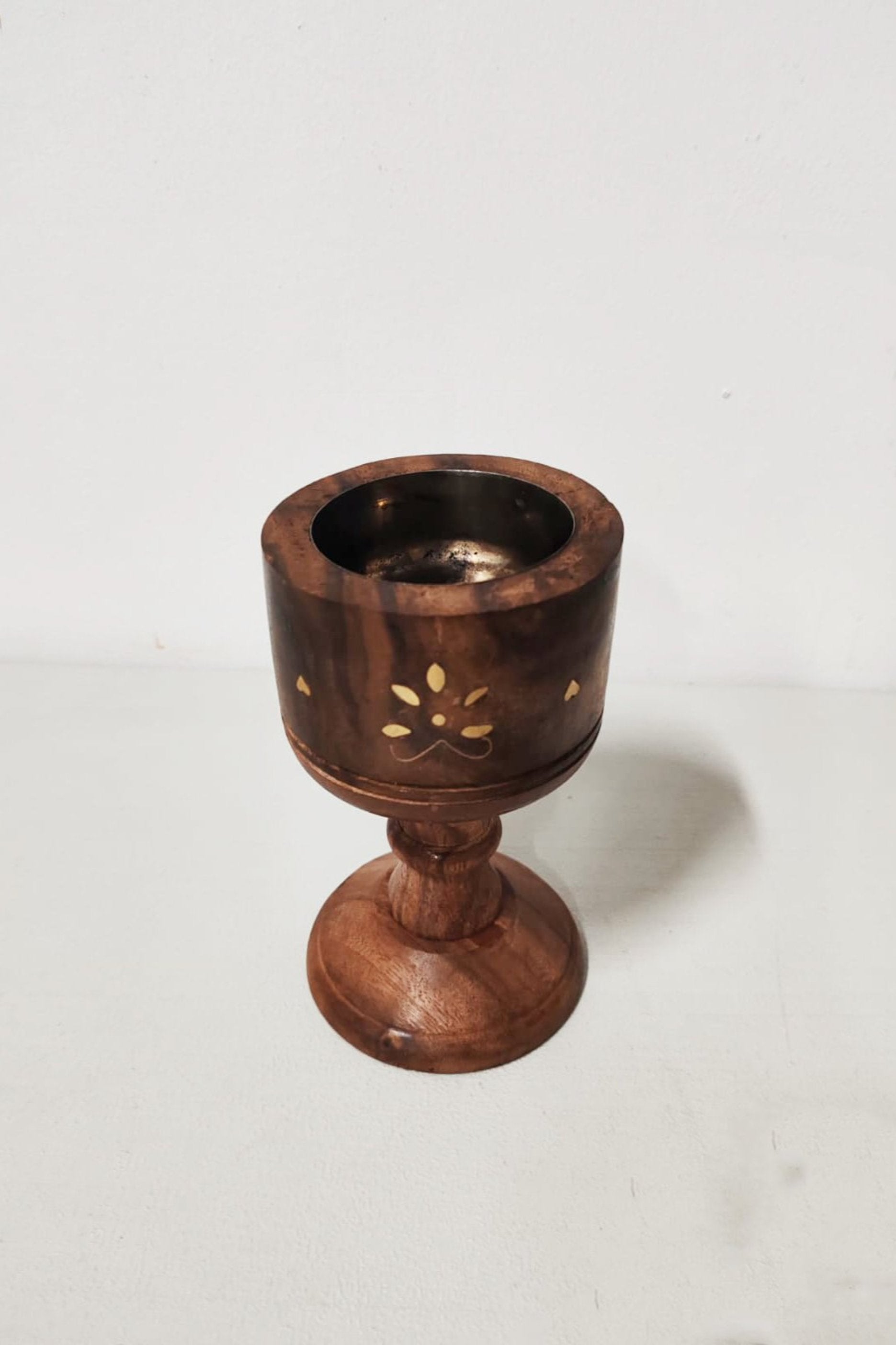 Wooden Bakhoor Burner (H15cm)