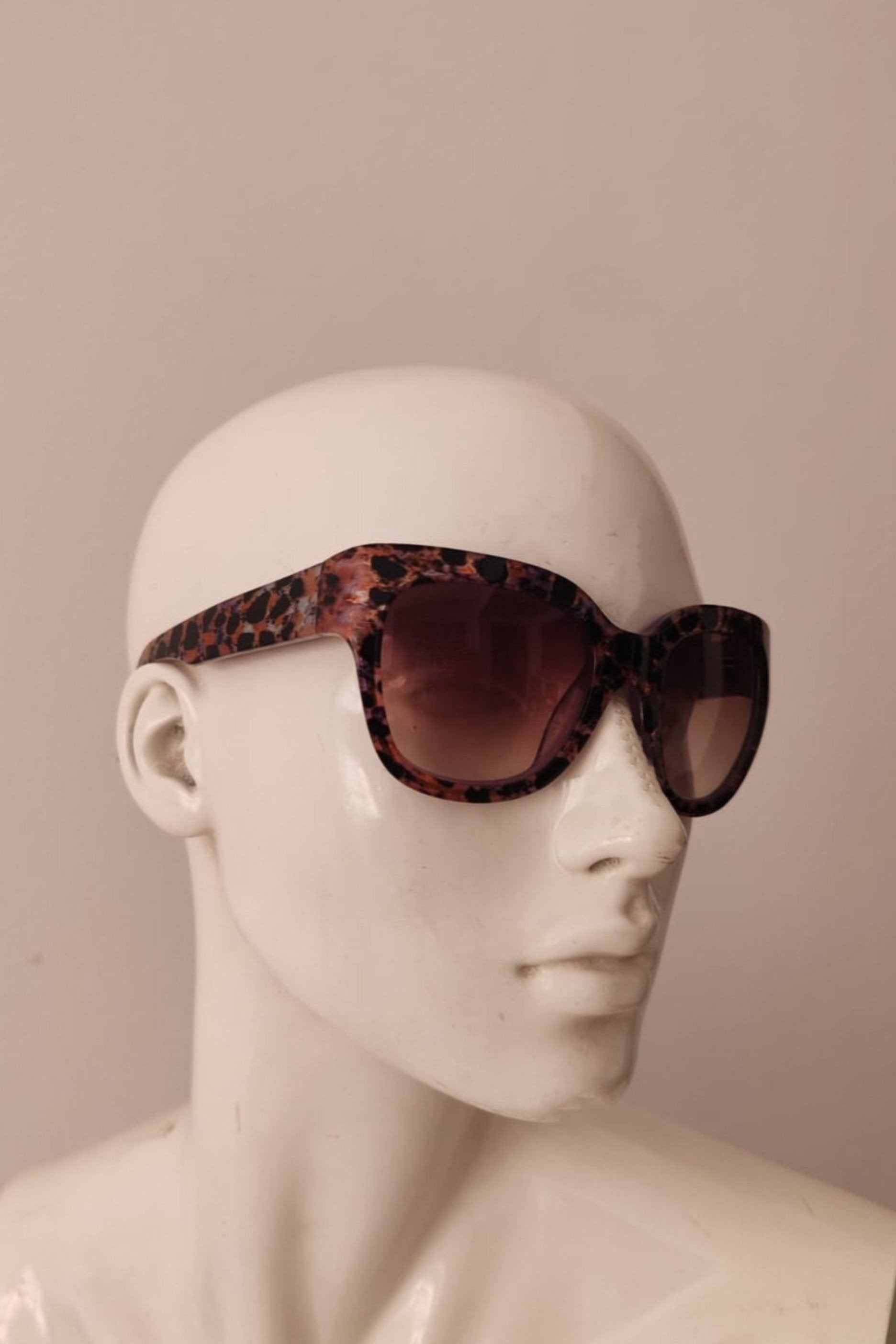 Violet Tortoise Shell with Tinted Sunglasses