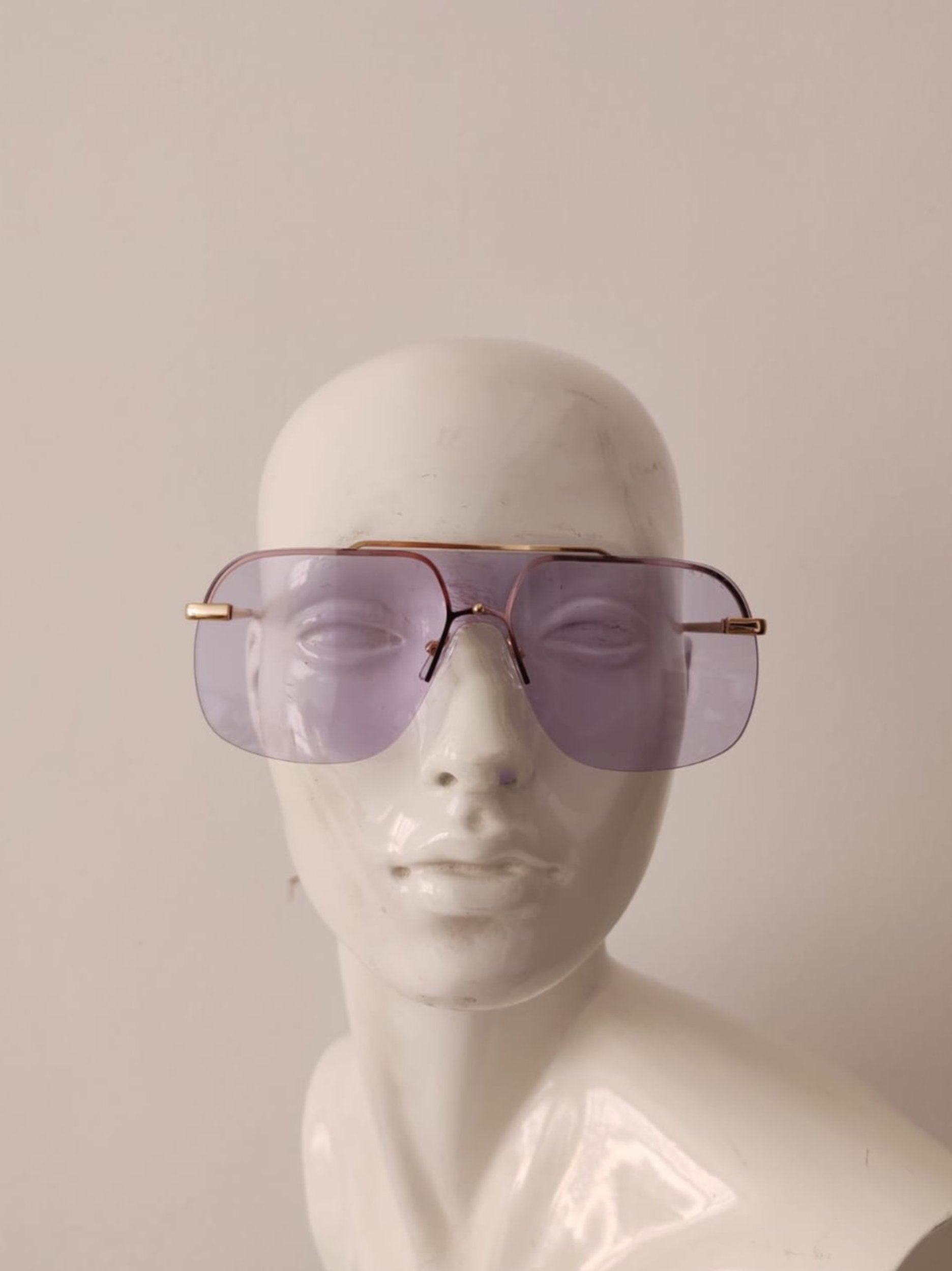 Purple Tinted Sunglasses