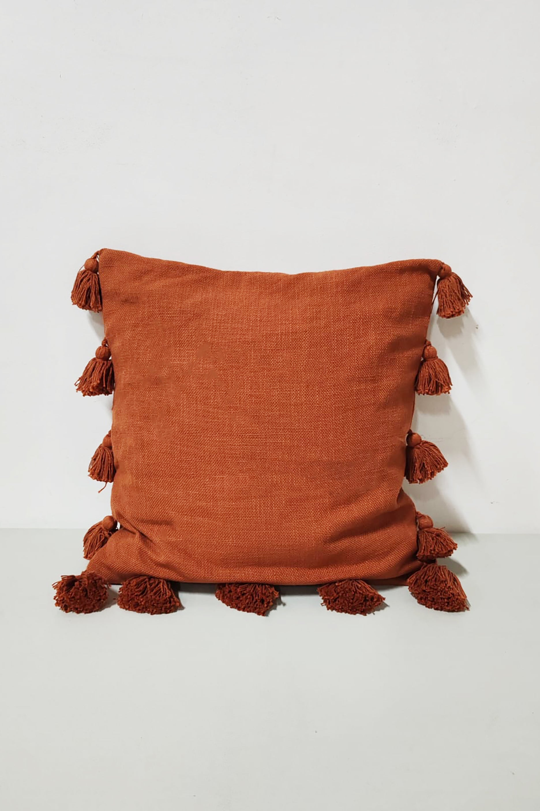 Boho Burnt Orange Cushion