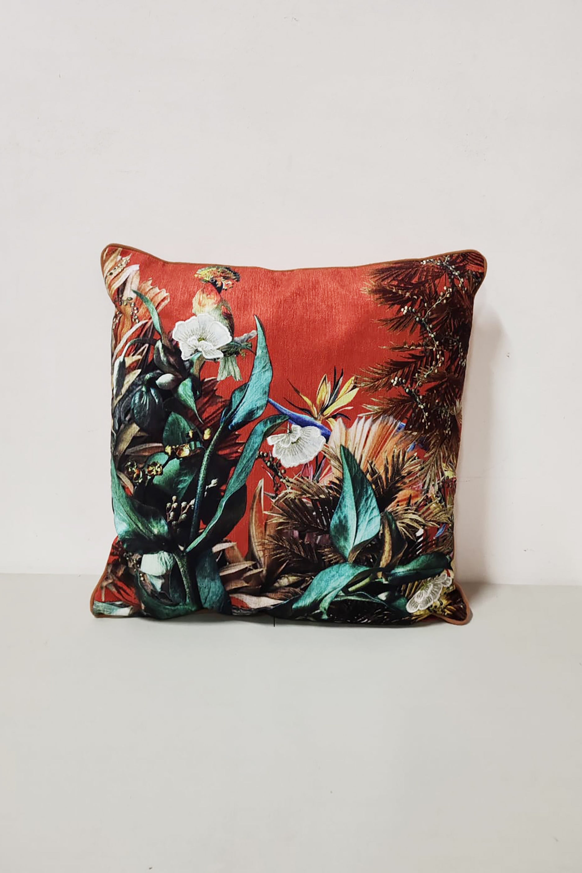 Tropical Print Design Cushion