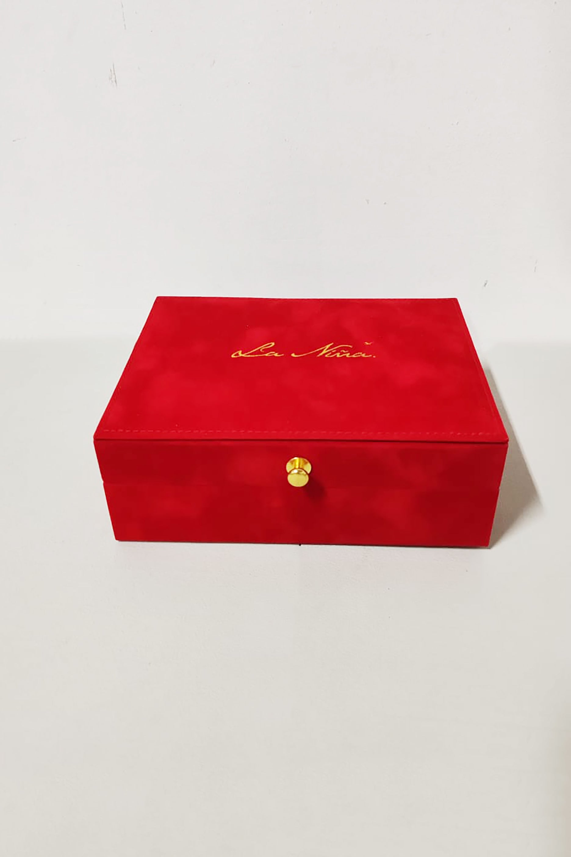 Red Velvet Jewelry Box