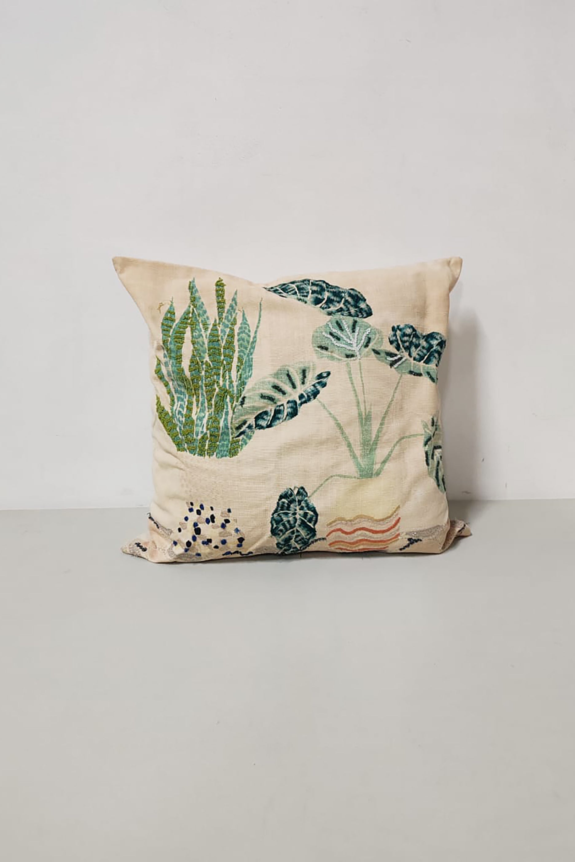 Botanical Design Cushion