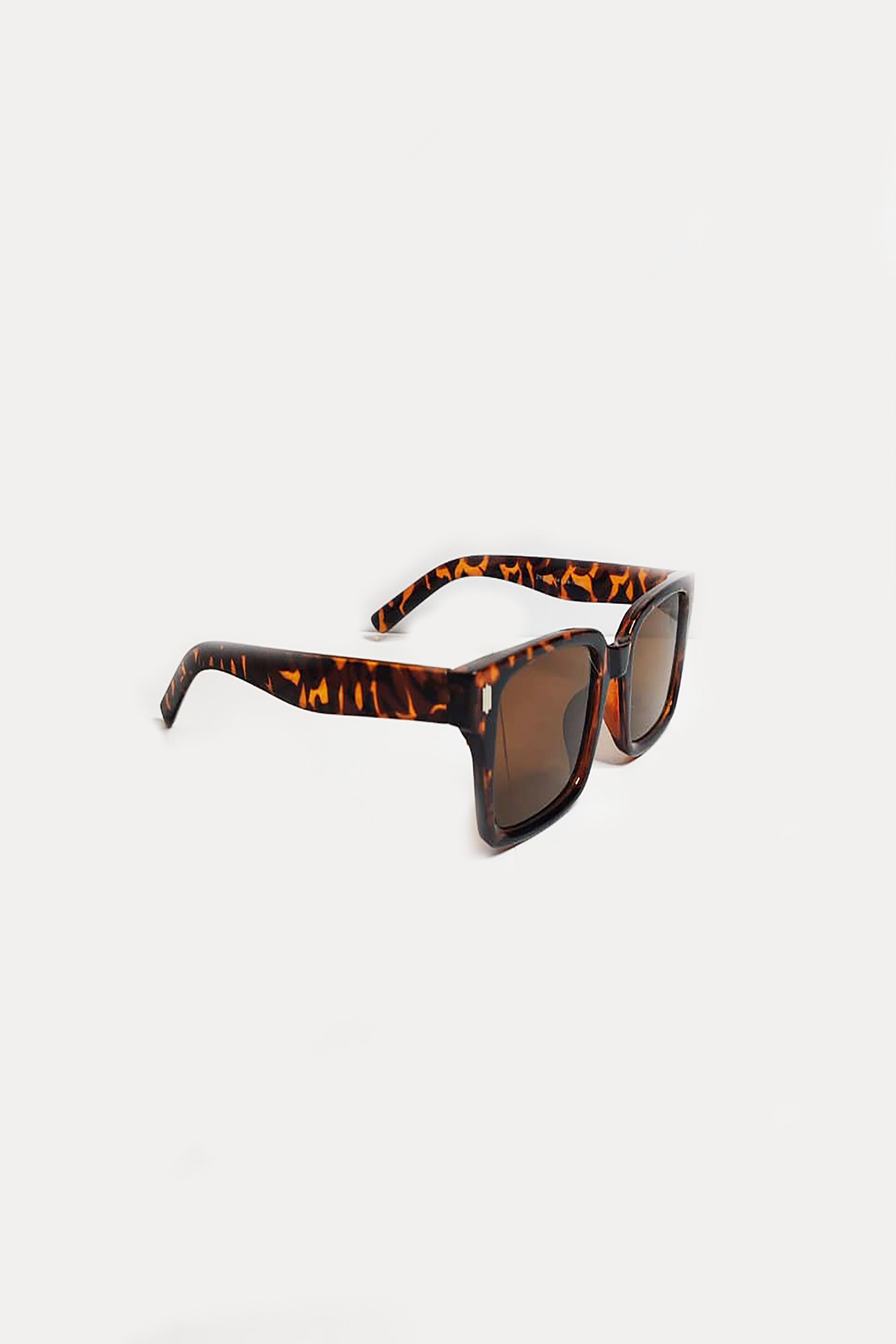 Tortoise Shell with Brown Tinted Sunglasses