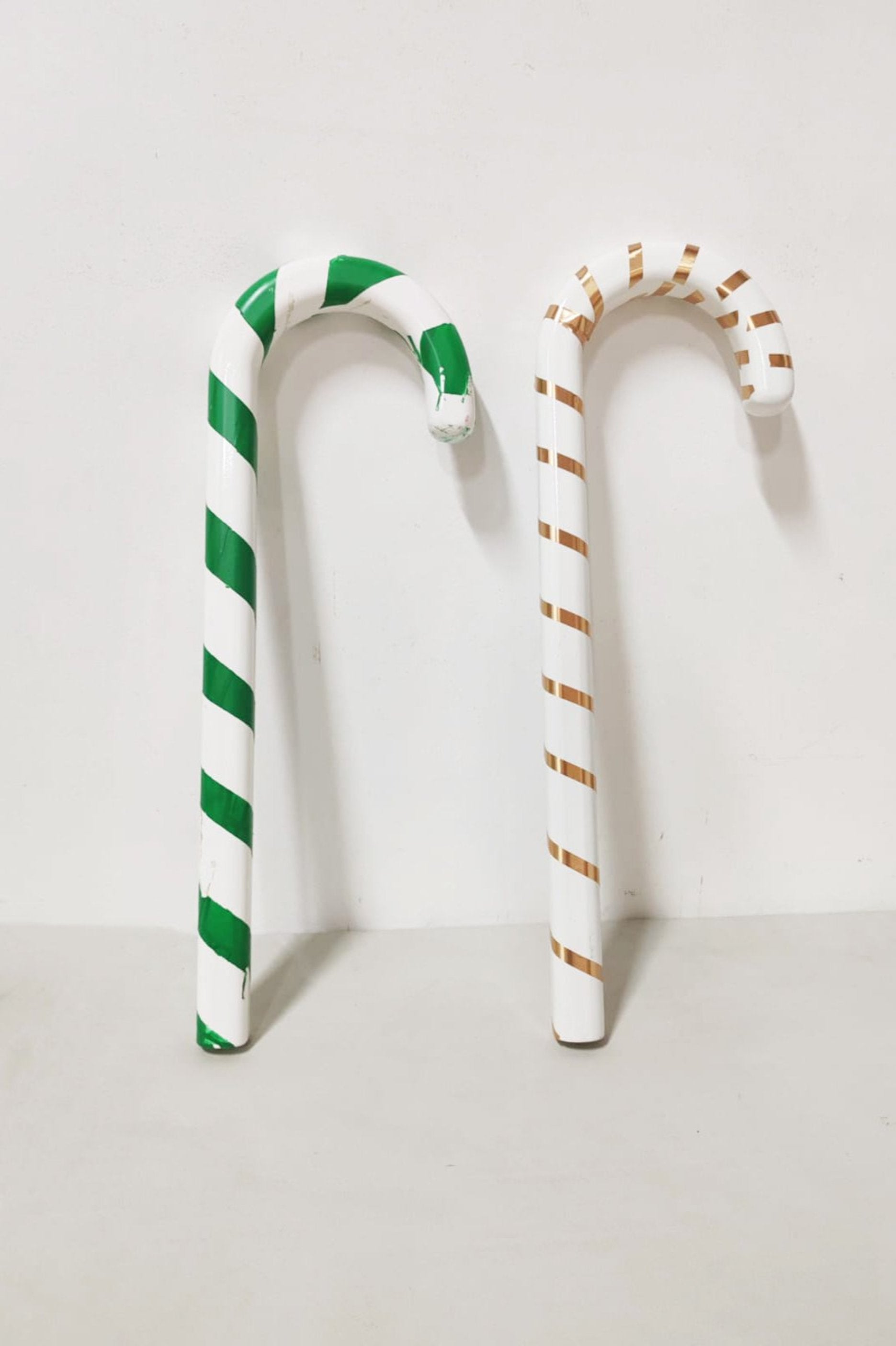 Christmas Candy Cane Decor Set