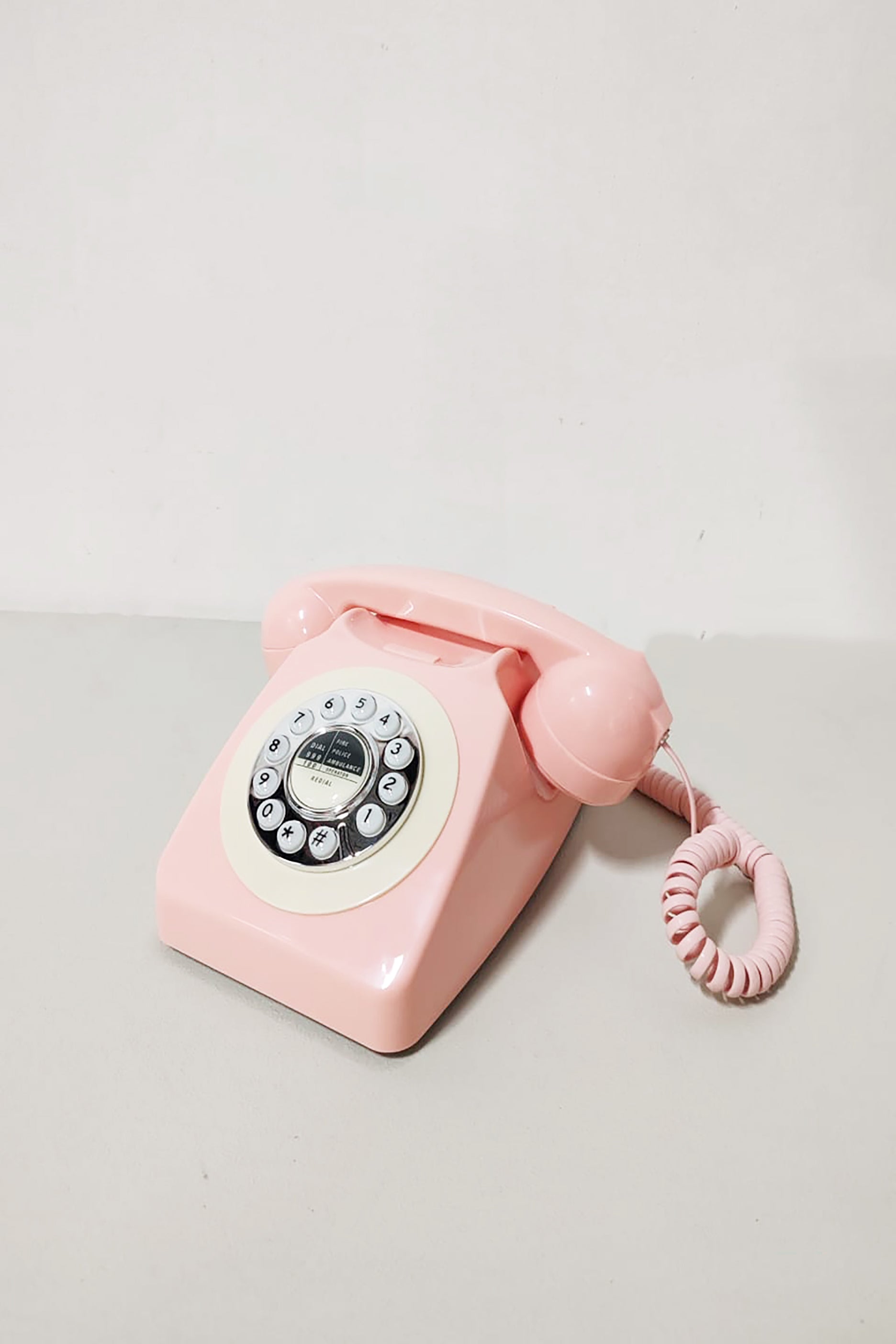 Vintage Pink Telephone