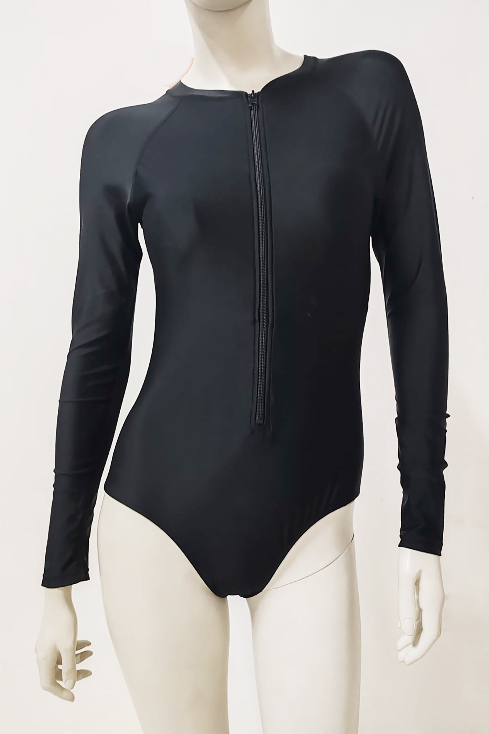 Black Long Sleeve Swimsuit