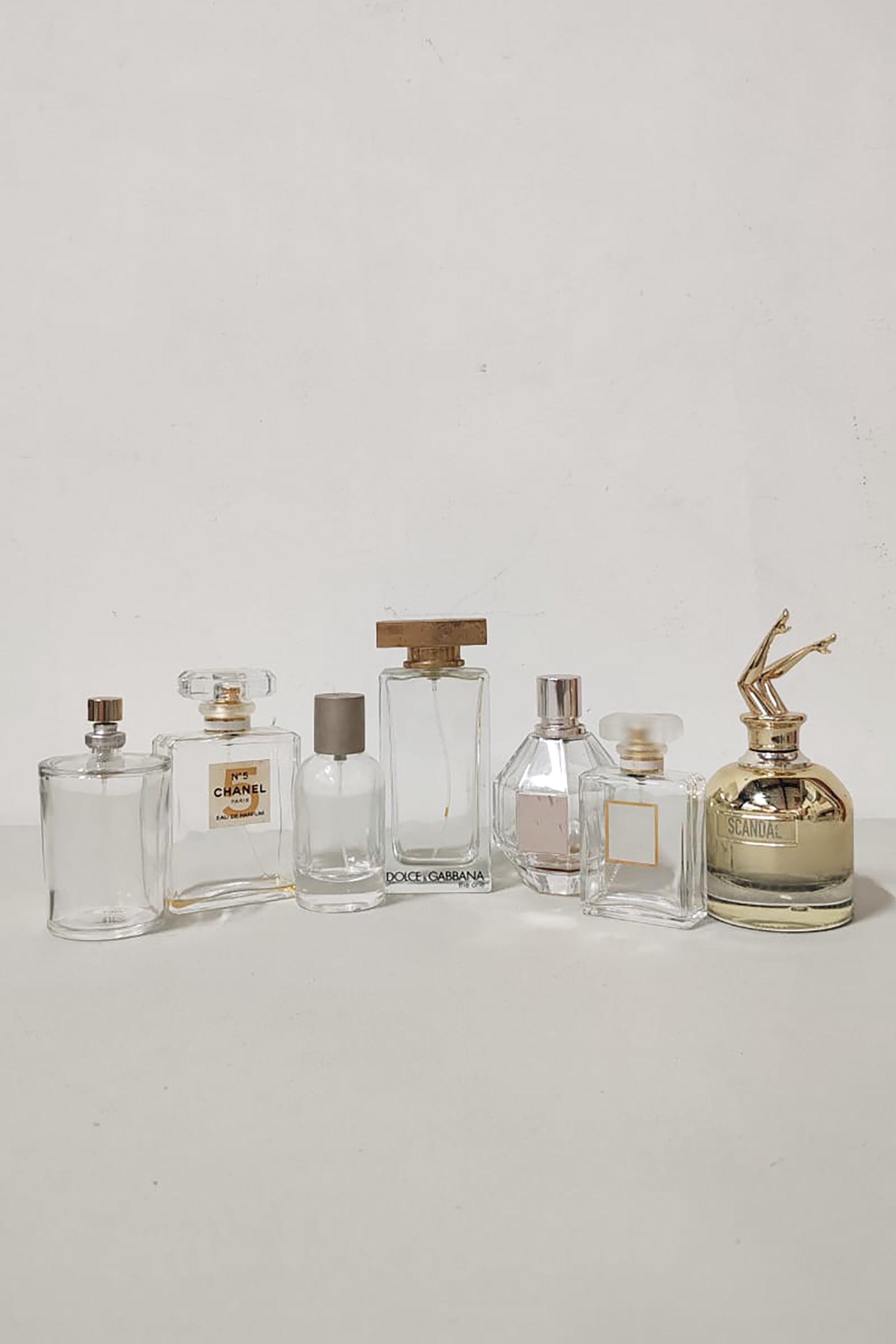 Luxury Perfume Bottles For Styling (7 pieces)