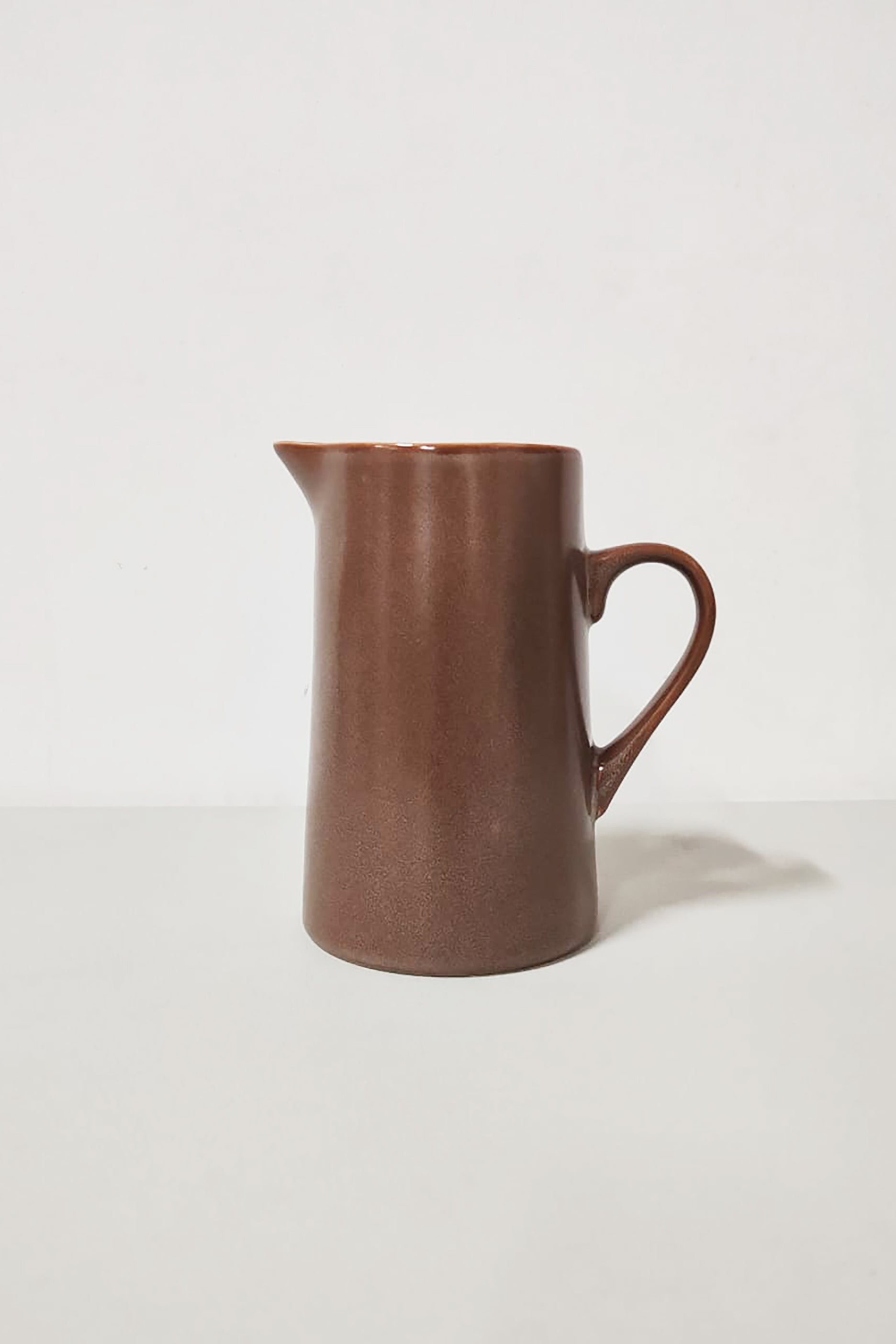 Ceramic Brown Pitcher