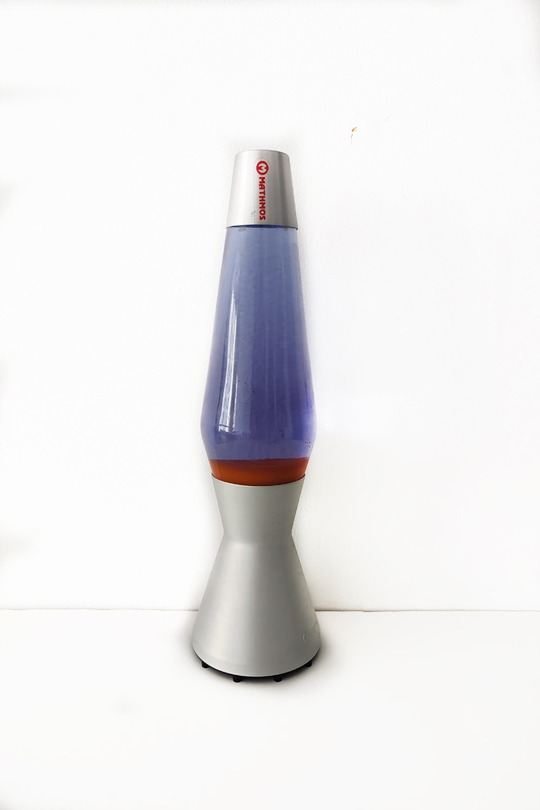 1990s Retro Mathmos Orange/Purple Lava Lamp (H-44cm)