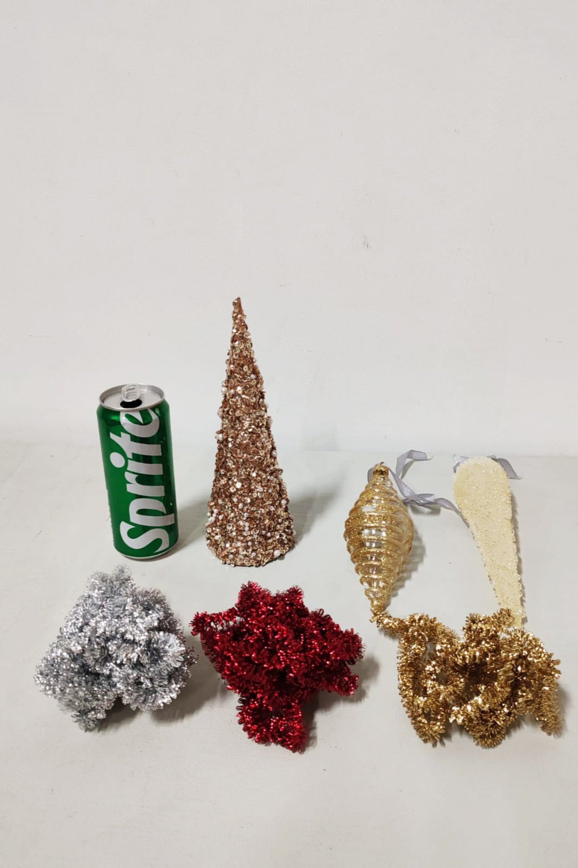 Mix Glittered Christmas Decor