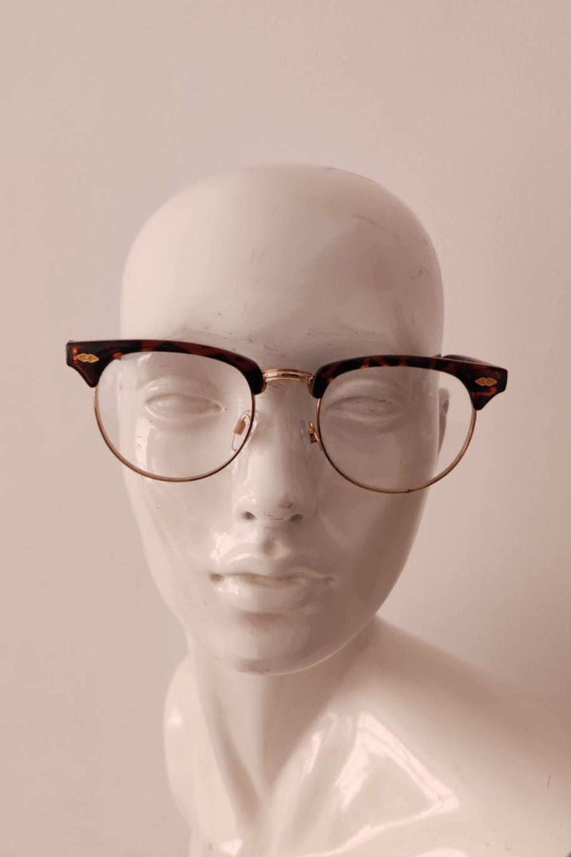 Tortoise Shell with Clear Lens Sunglasses