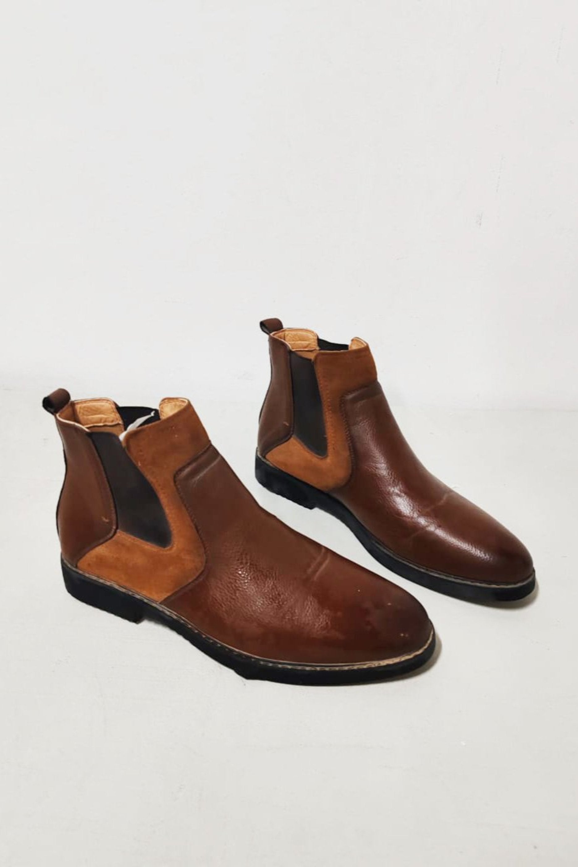 Mens Brown Chelsea Boots