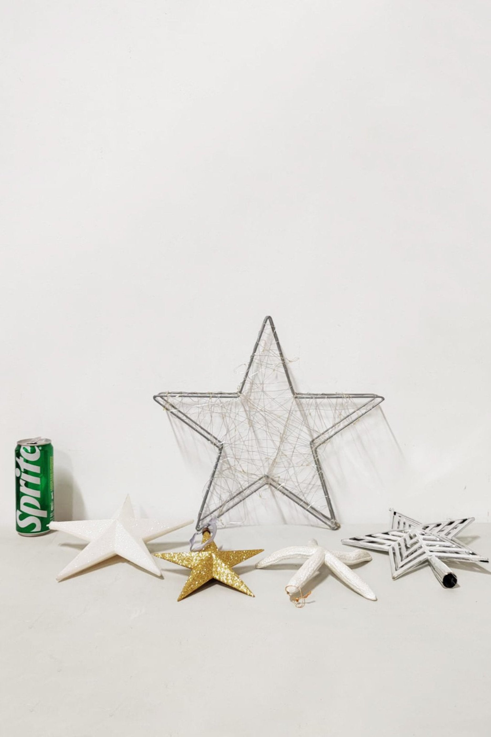 Christmas Star Decoration as Set