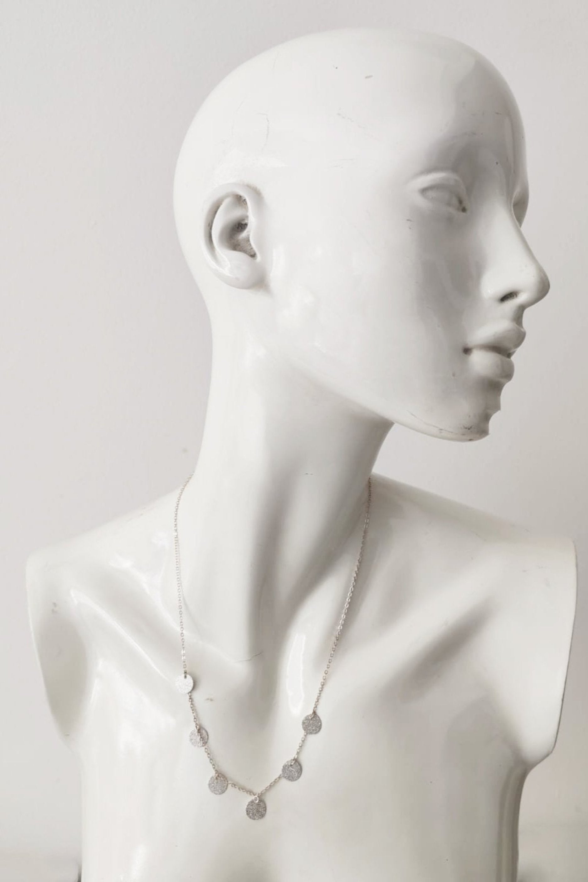 Silver Necklace Set