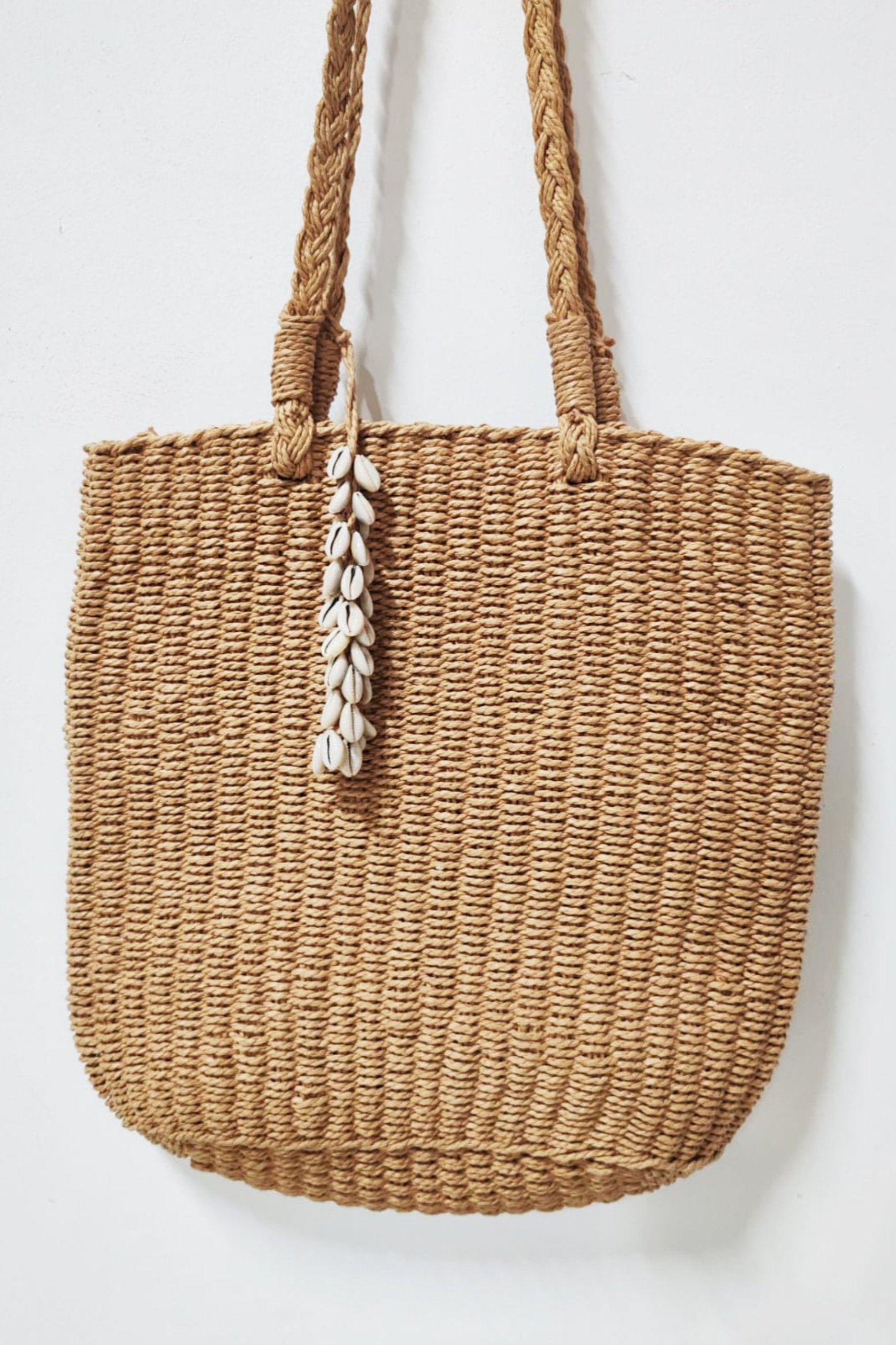 Straw Beach Tote Bag