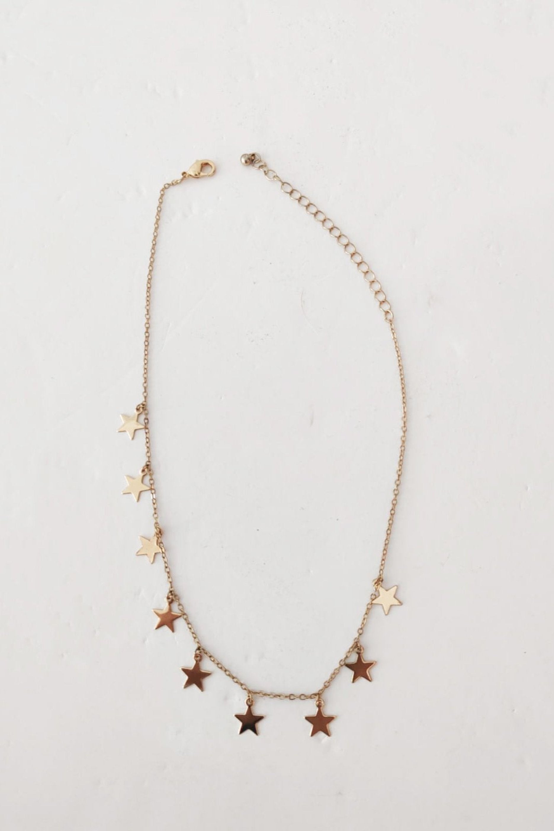 Gold Star Pendant Necklace