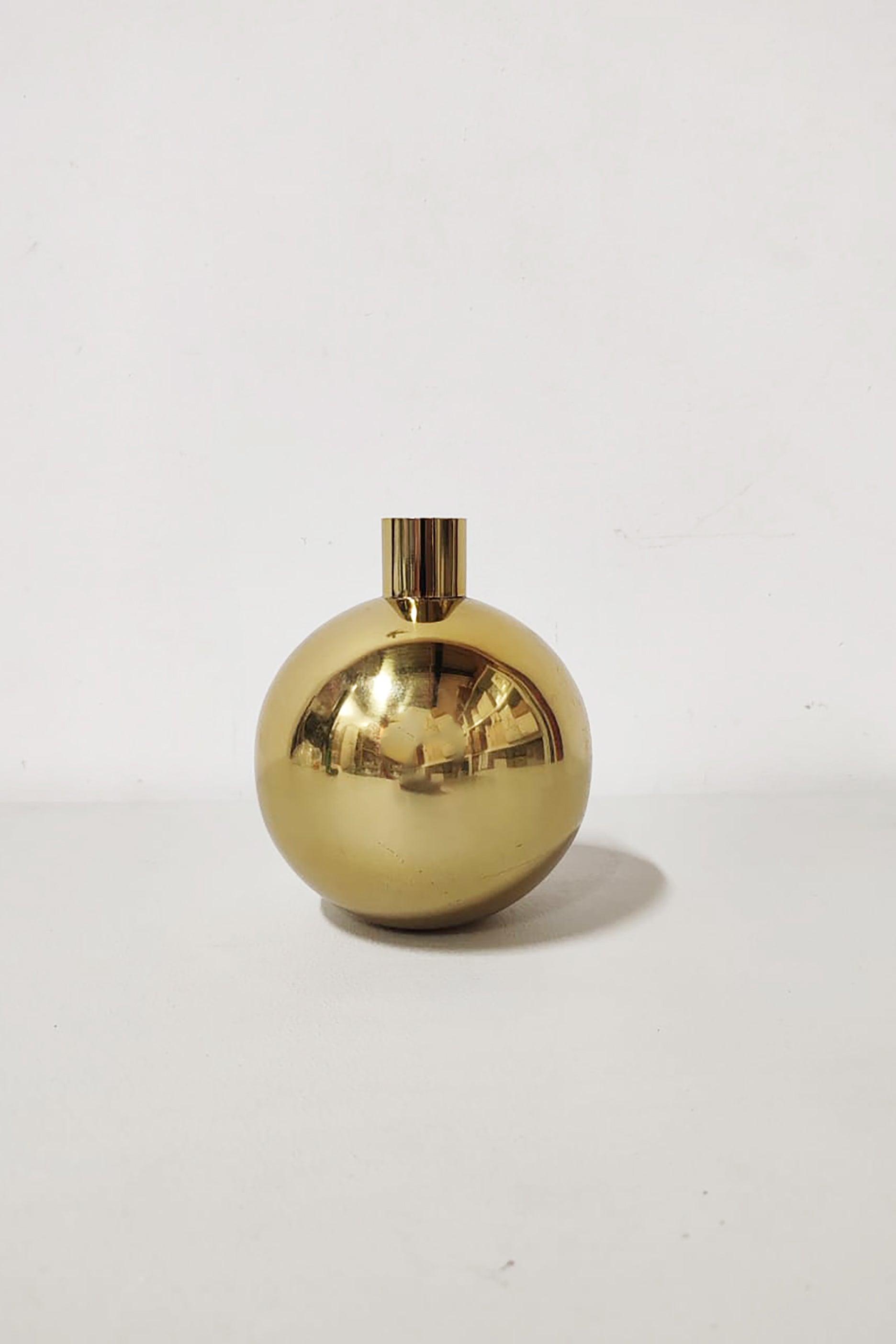 Gold Round Vase