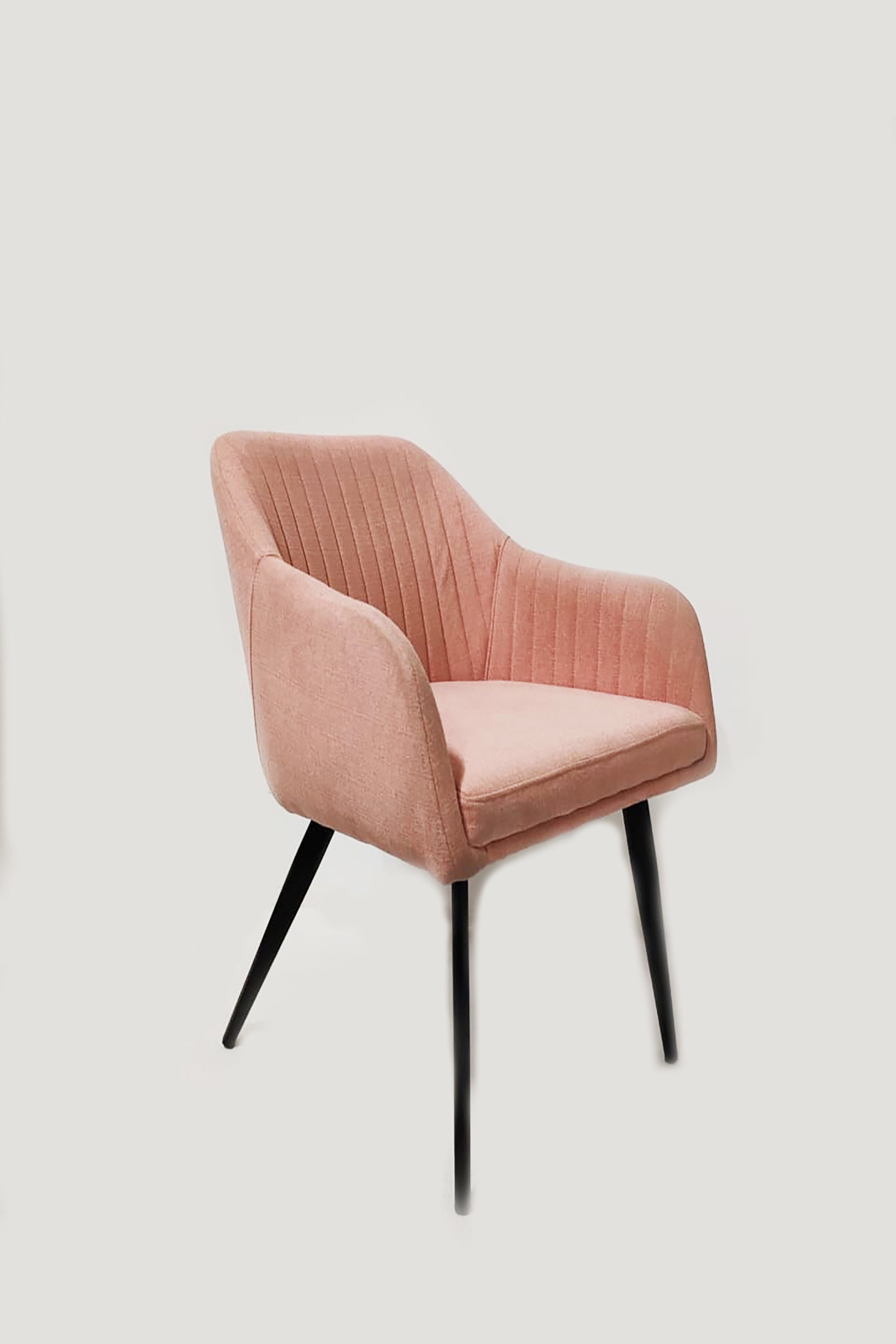 Pink Accent Design Chair