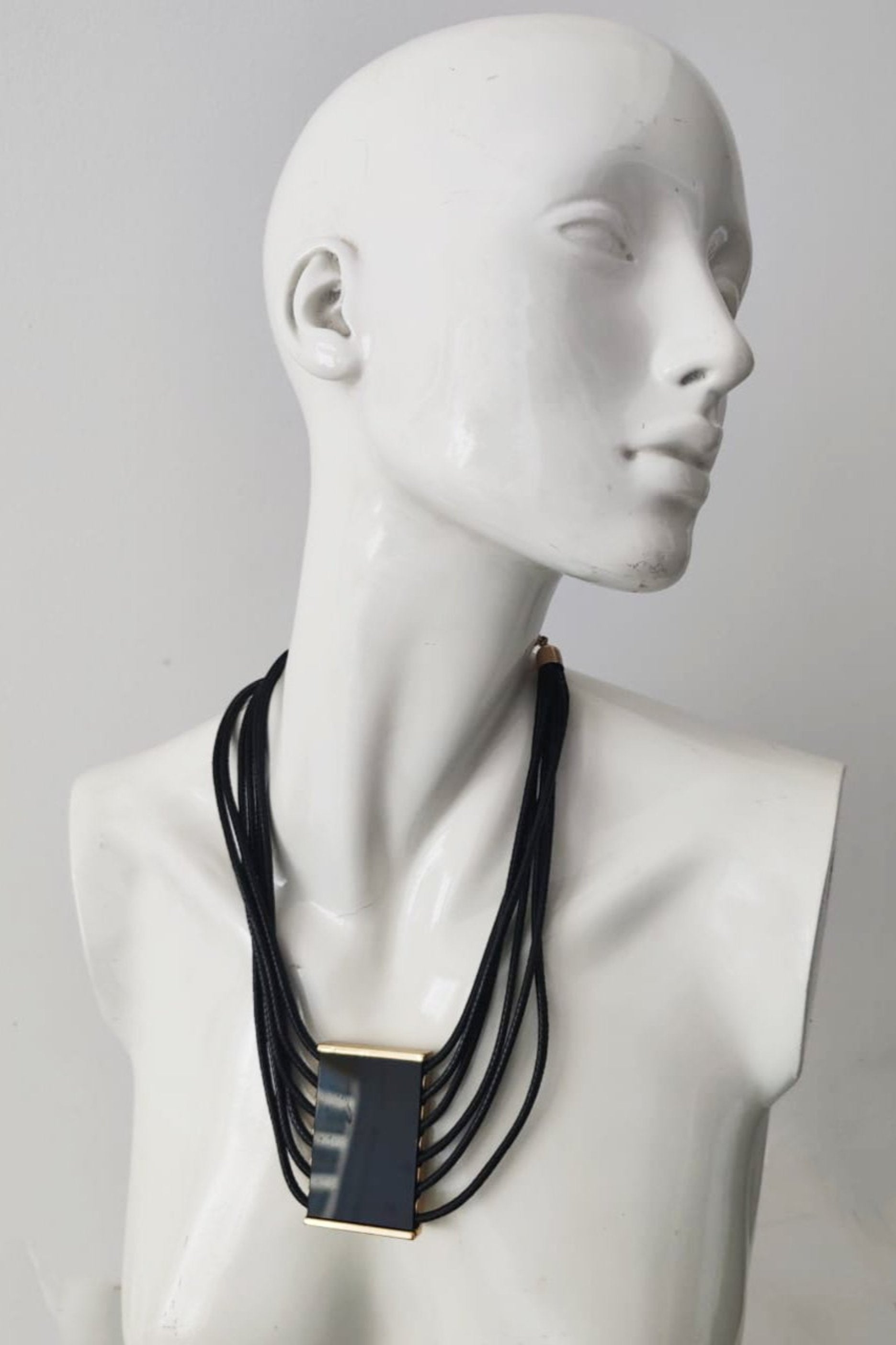 Black Rope Necklace