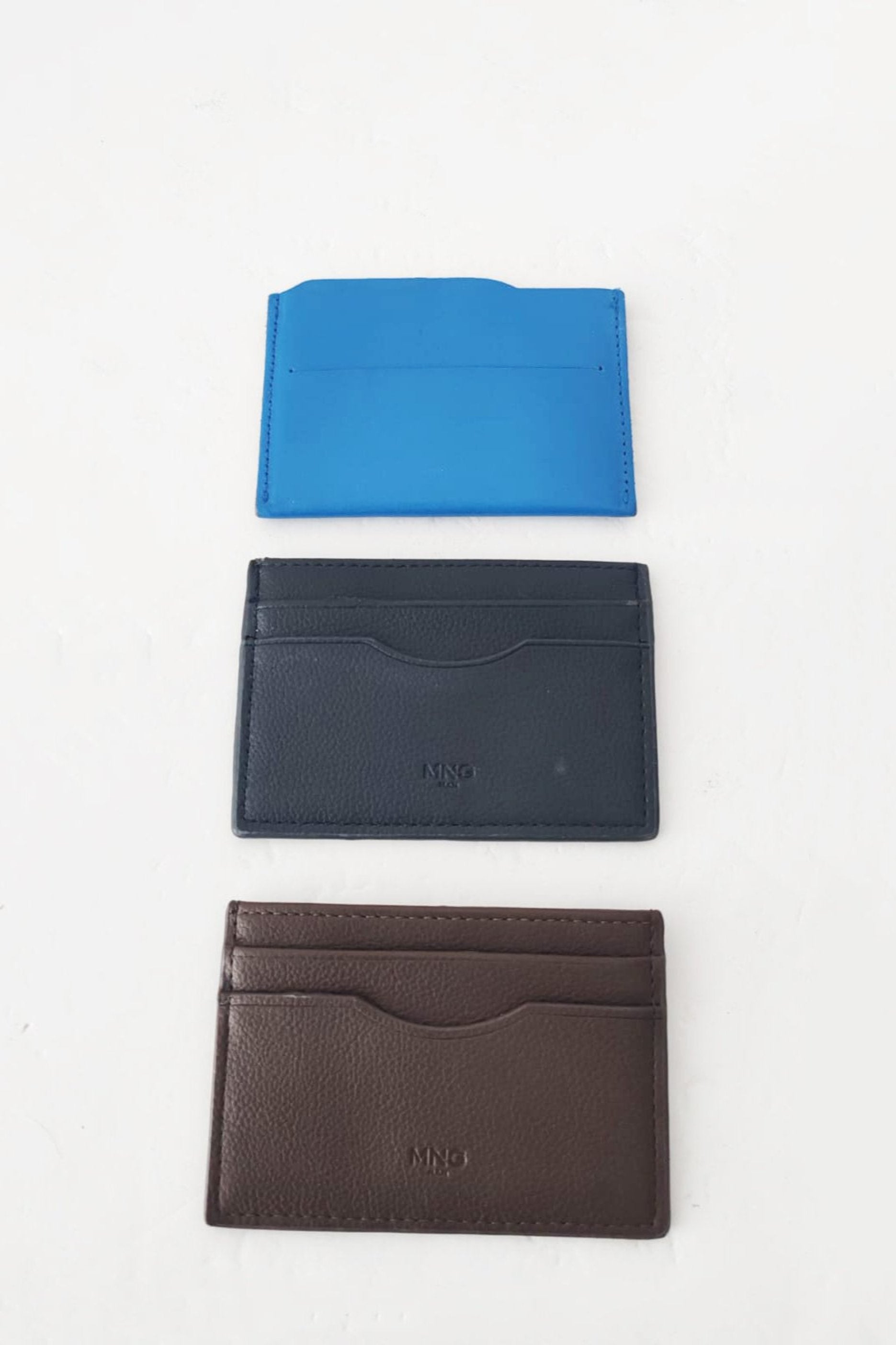 Leather Card Holder Set