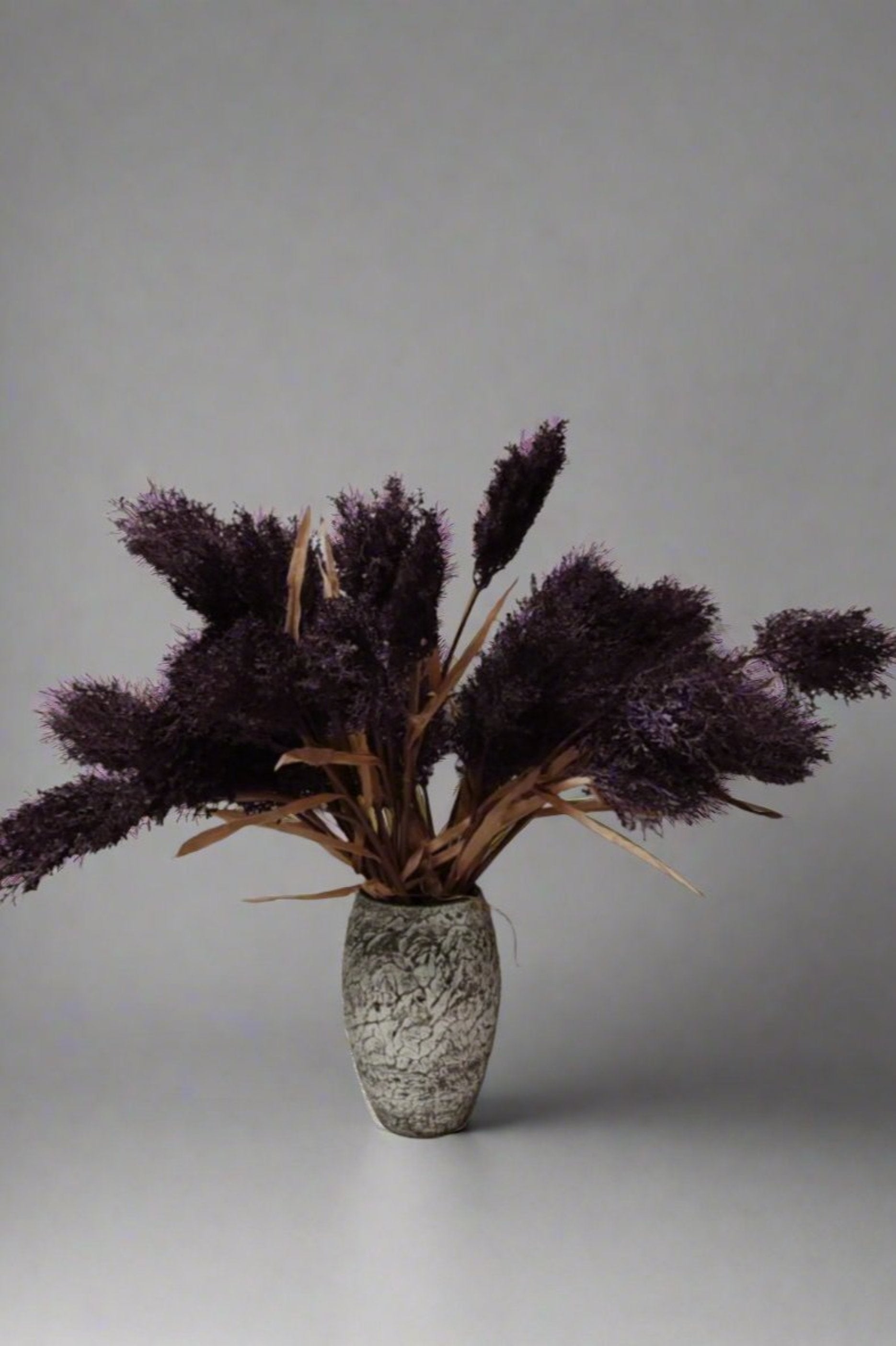 Artificial Dried Violet Flowers