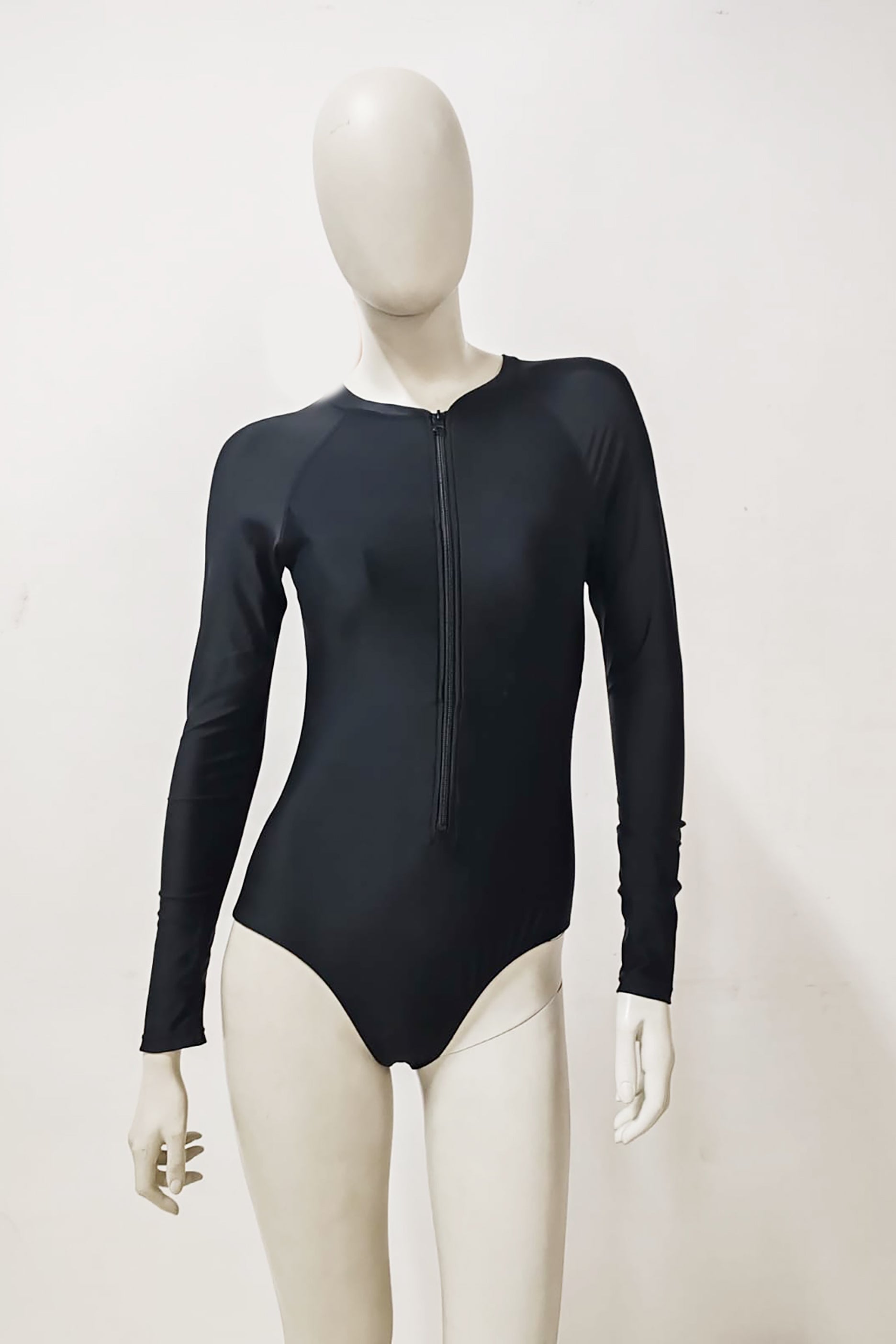 Black Long Sleeve Swimsuit