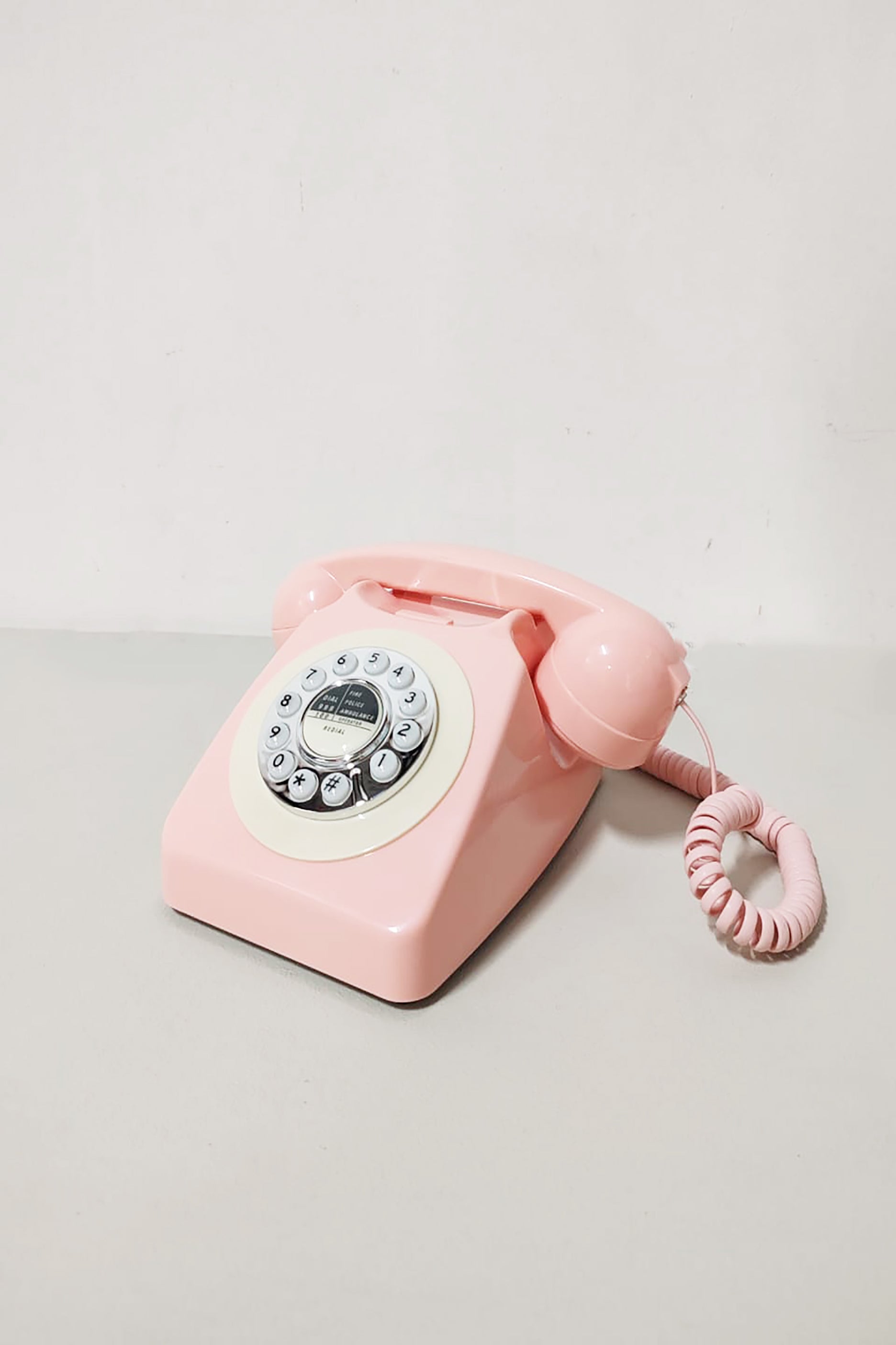 Vintage Pink Telephone